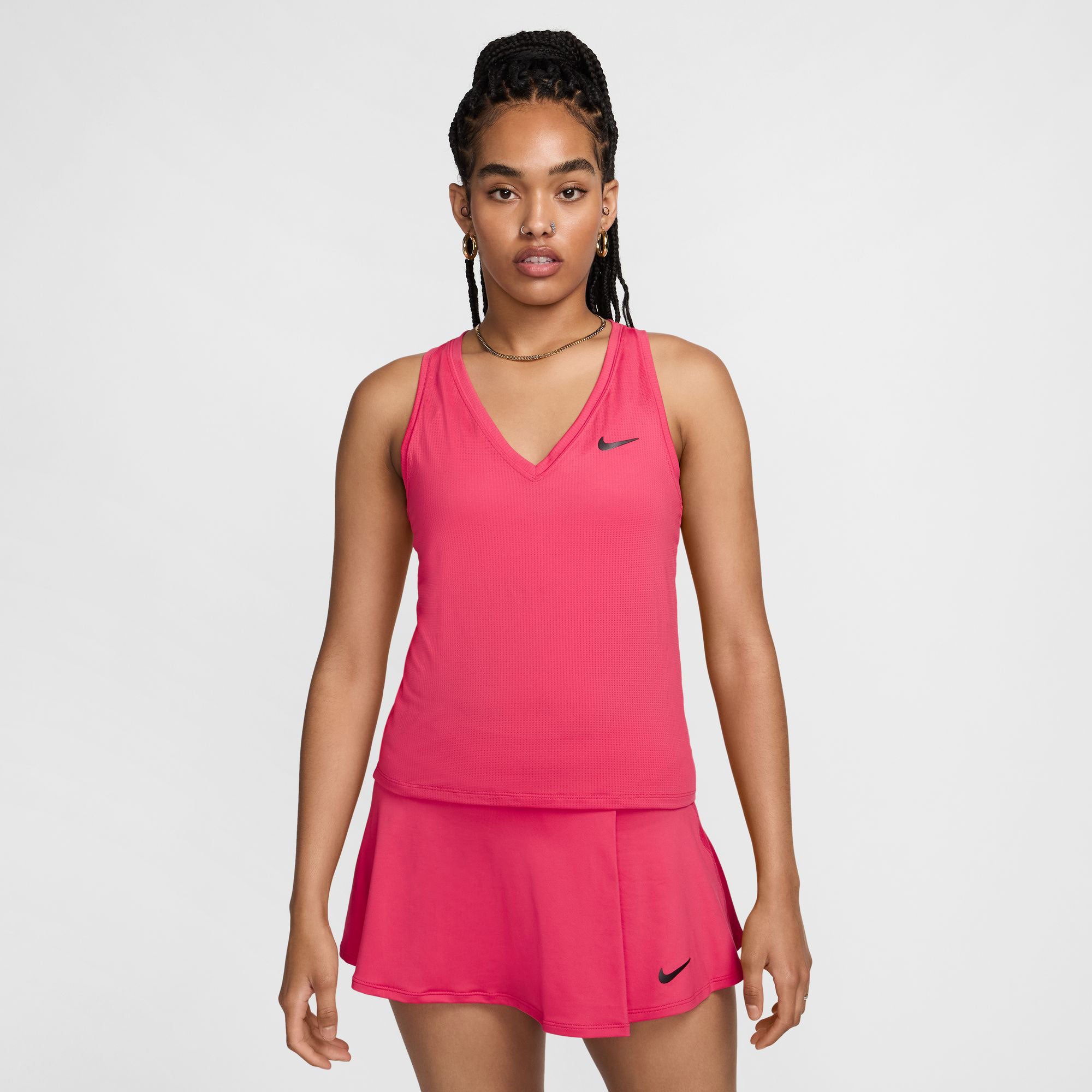 NikeCourt Victory Women's Dri-FIT Tennis Tank - Pink (1)