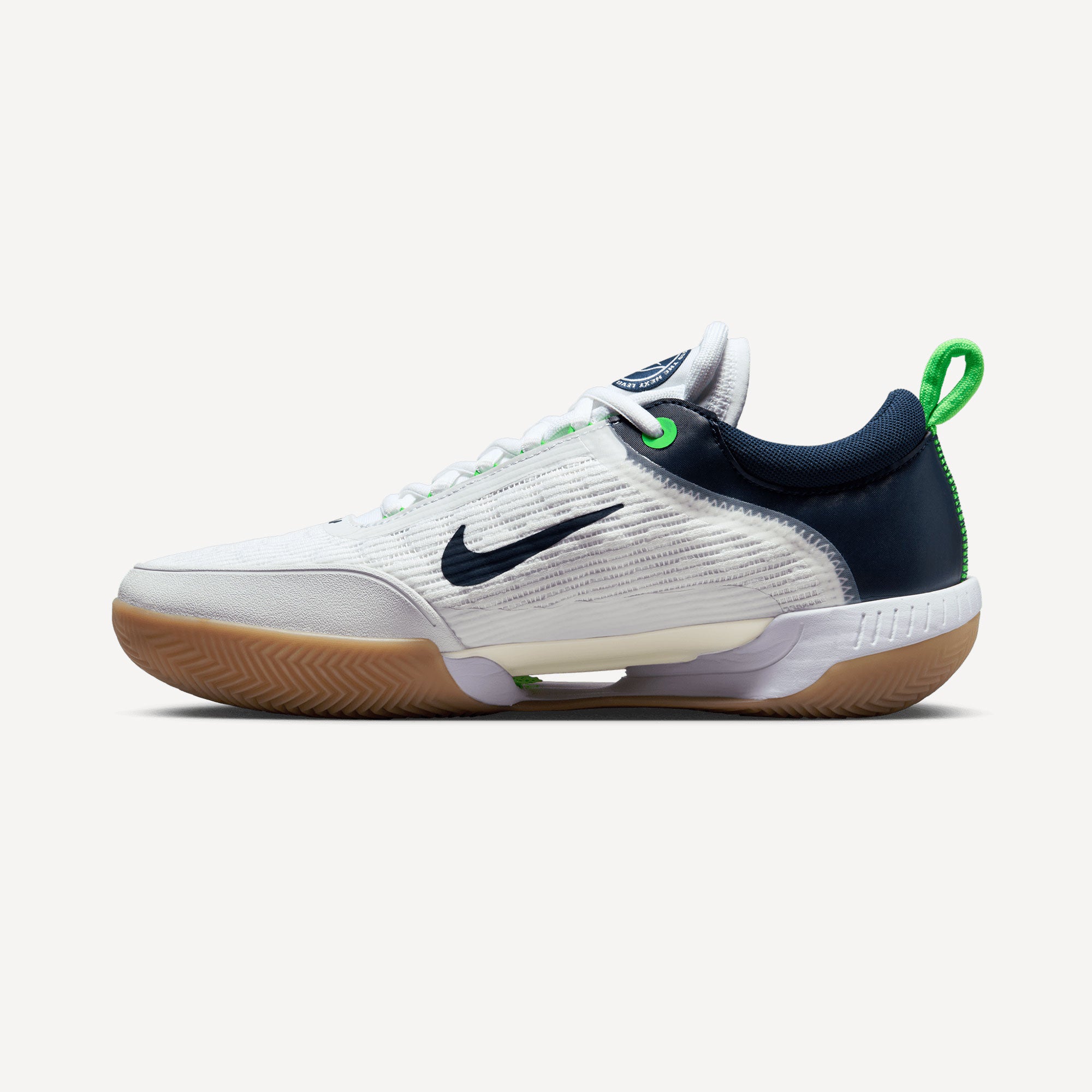 NikeCourt Zoom Court NXT Men's Clay Court Tennis Shoes White (3)