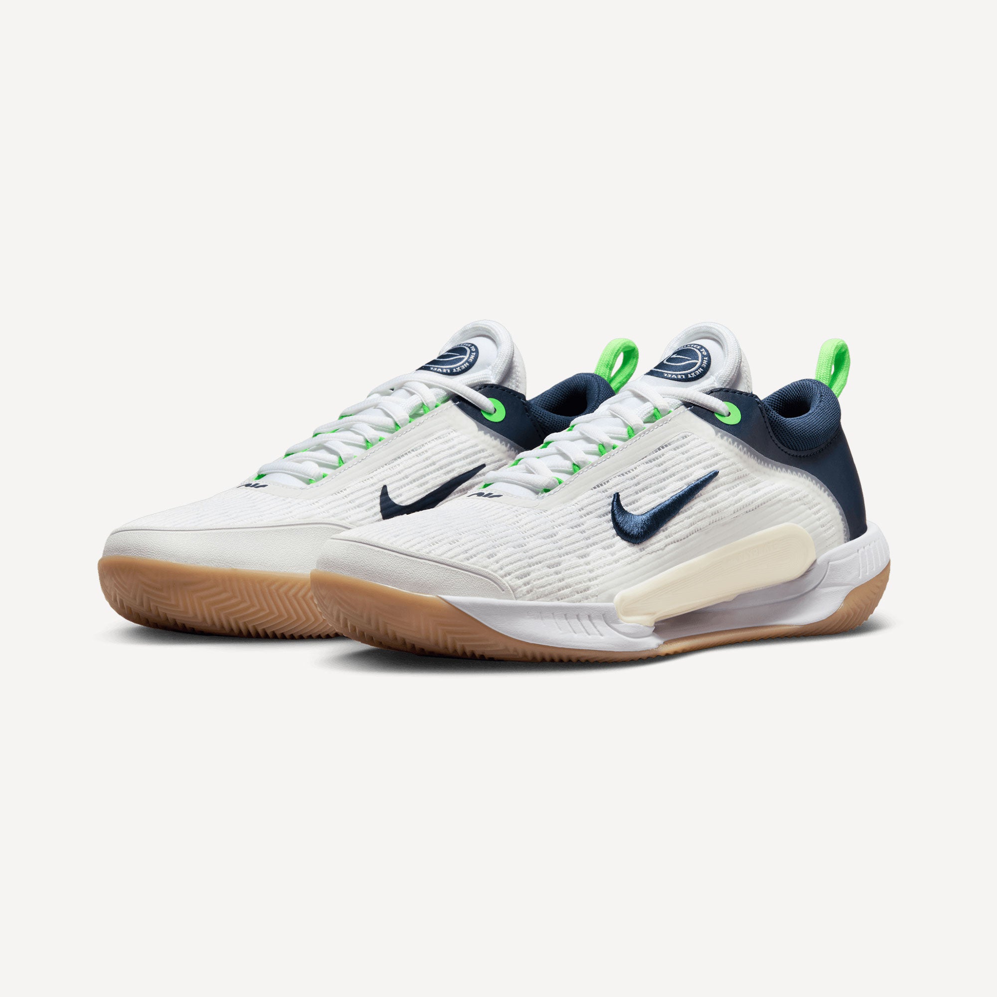 NikeCourt Zoom Court NXT Men's Clay Court Tennis Shoes White (4)