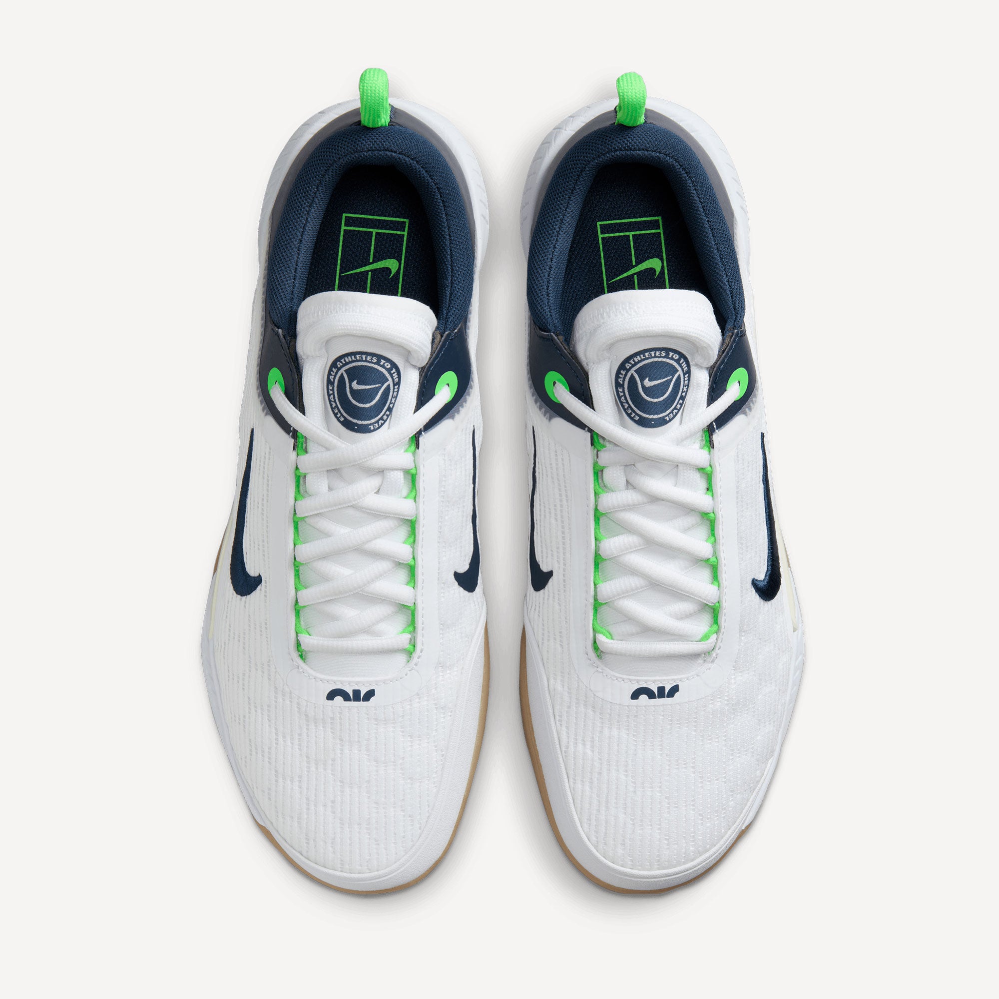 NikeCourt Zoom Court NXT Men's Clay Court Tennis Shoes White (6)