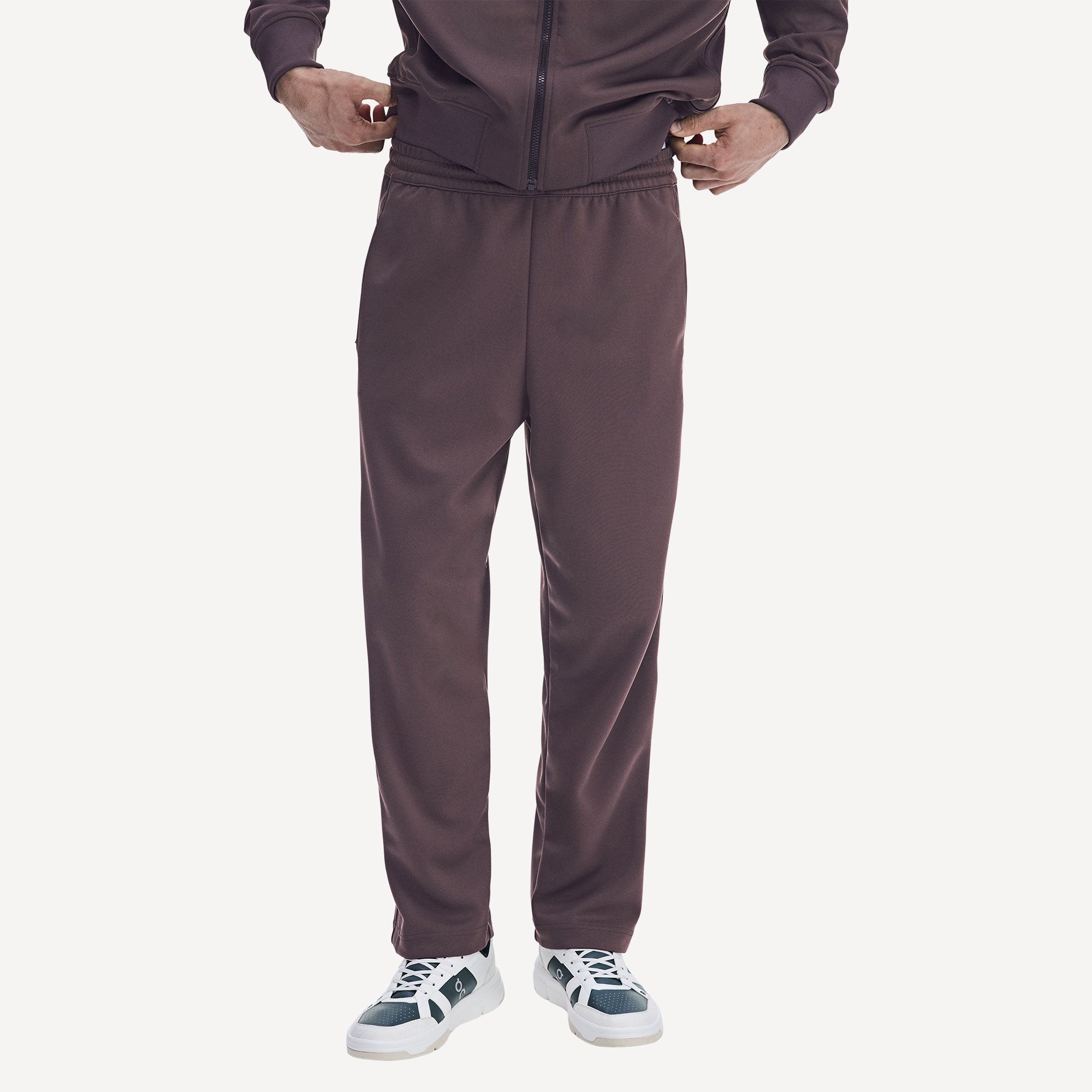 On Courtside Men's Tennis Pants - Purple (2)