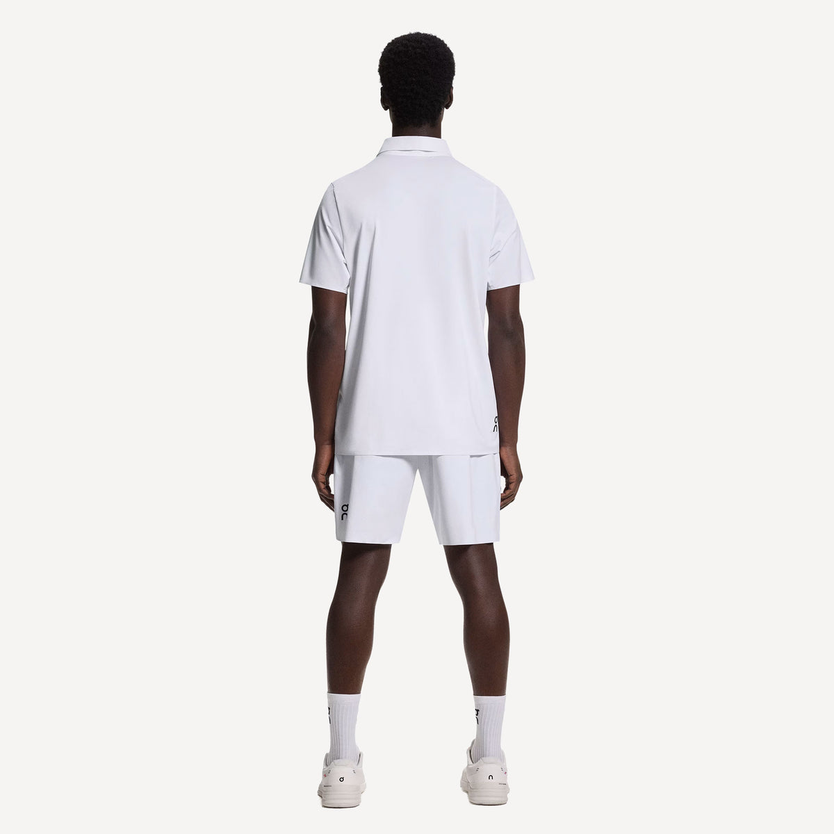 On Court Men's Tennis Polo - White (3)