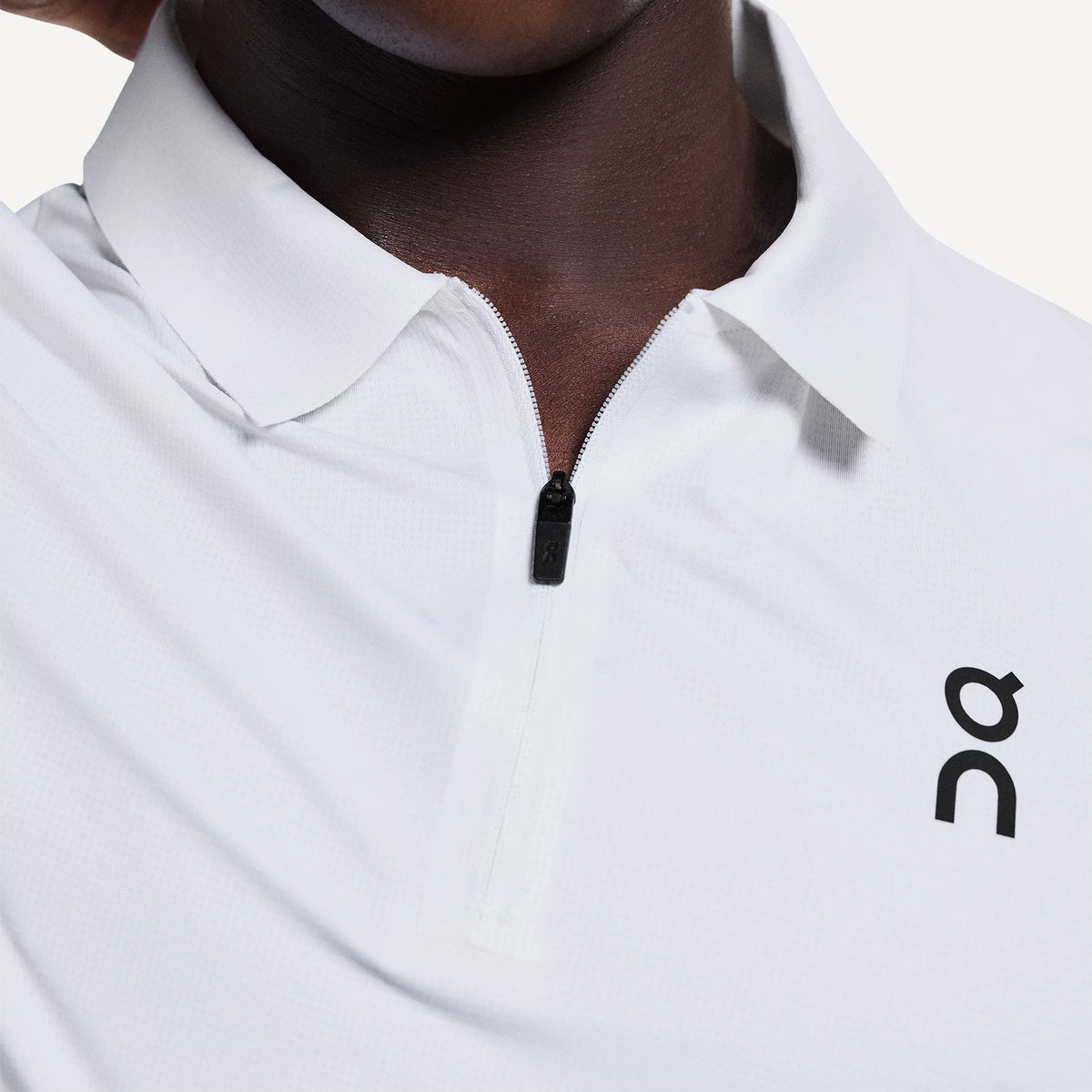 On Court Men's Tennis Polo - White (5)