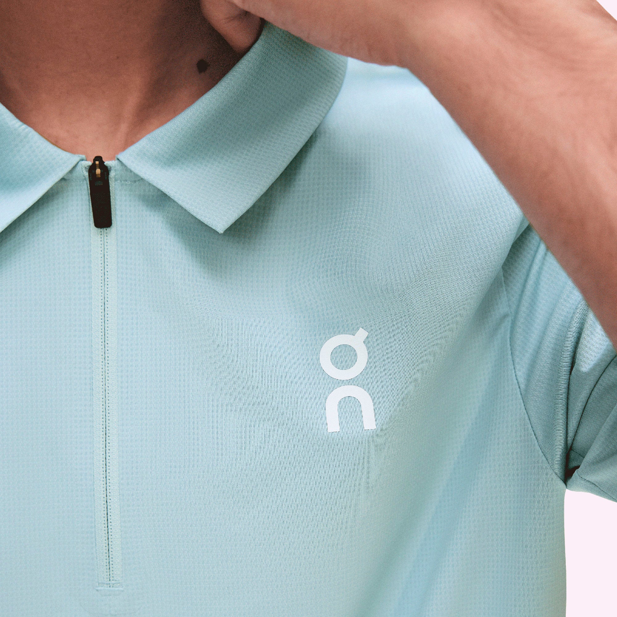 On Court Men's Tennis Polo - Blue (5)