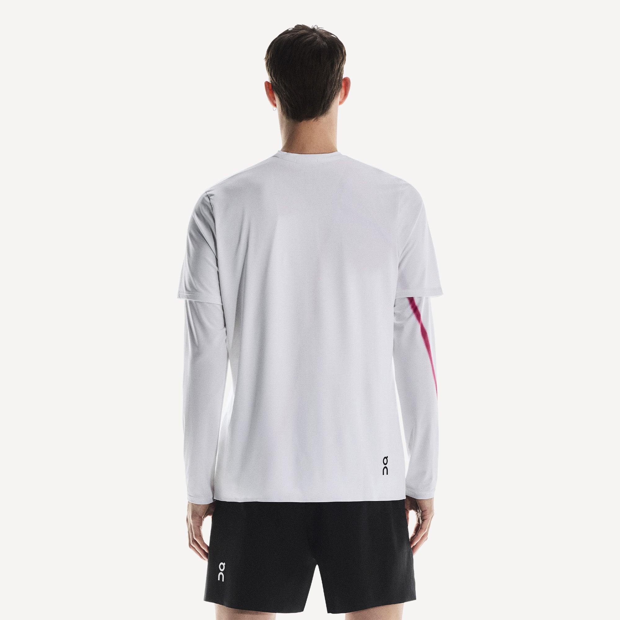 On Court Men's Tennis Shirt - White (2)