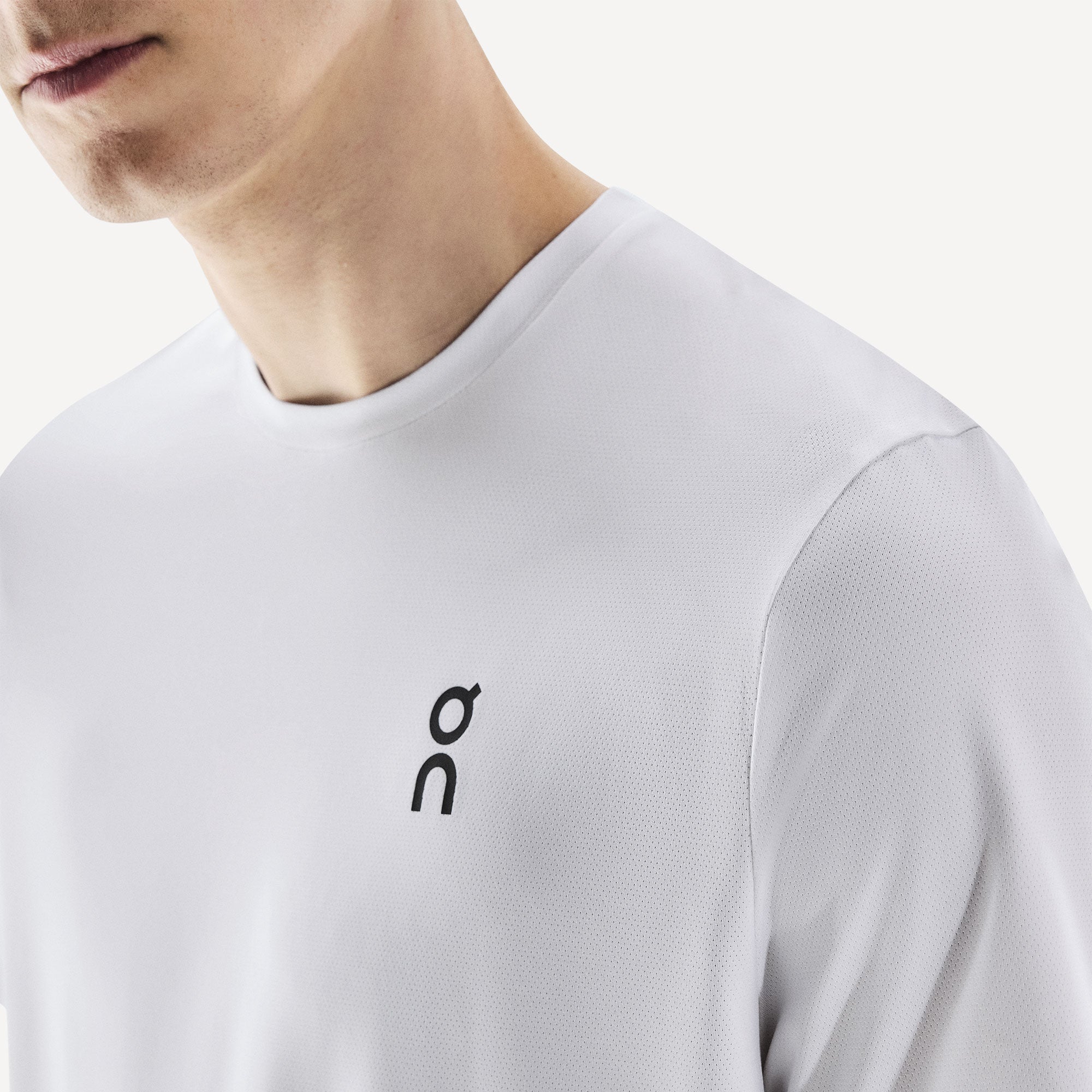 On Court Men's Tennis Shirt - White (5)