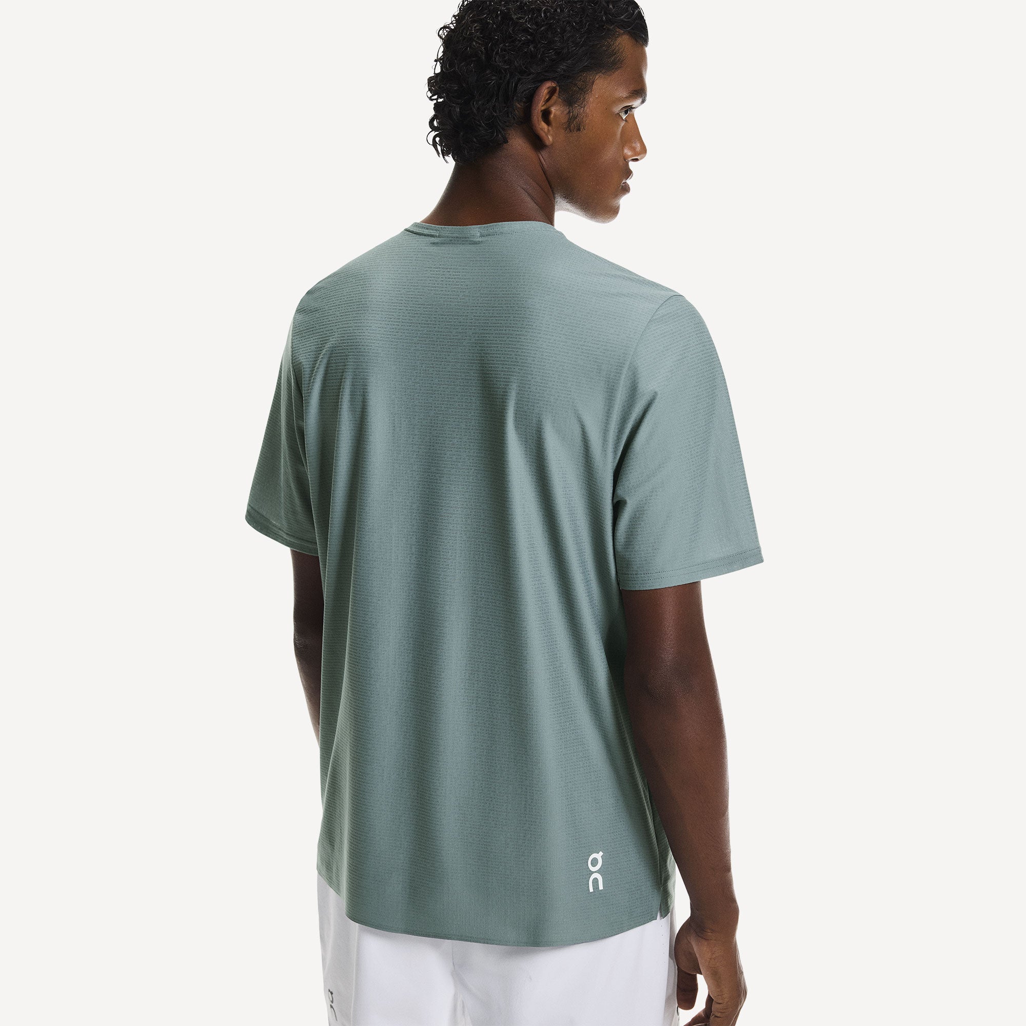 On Court Men's Tennis Shirt - Green (2)