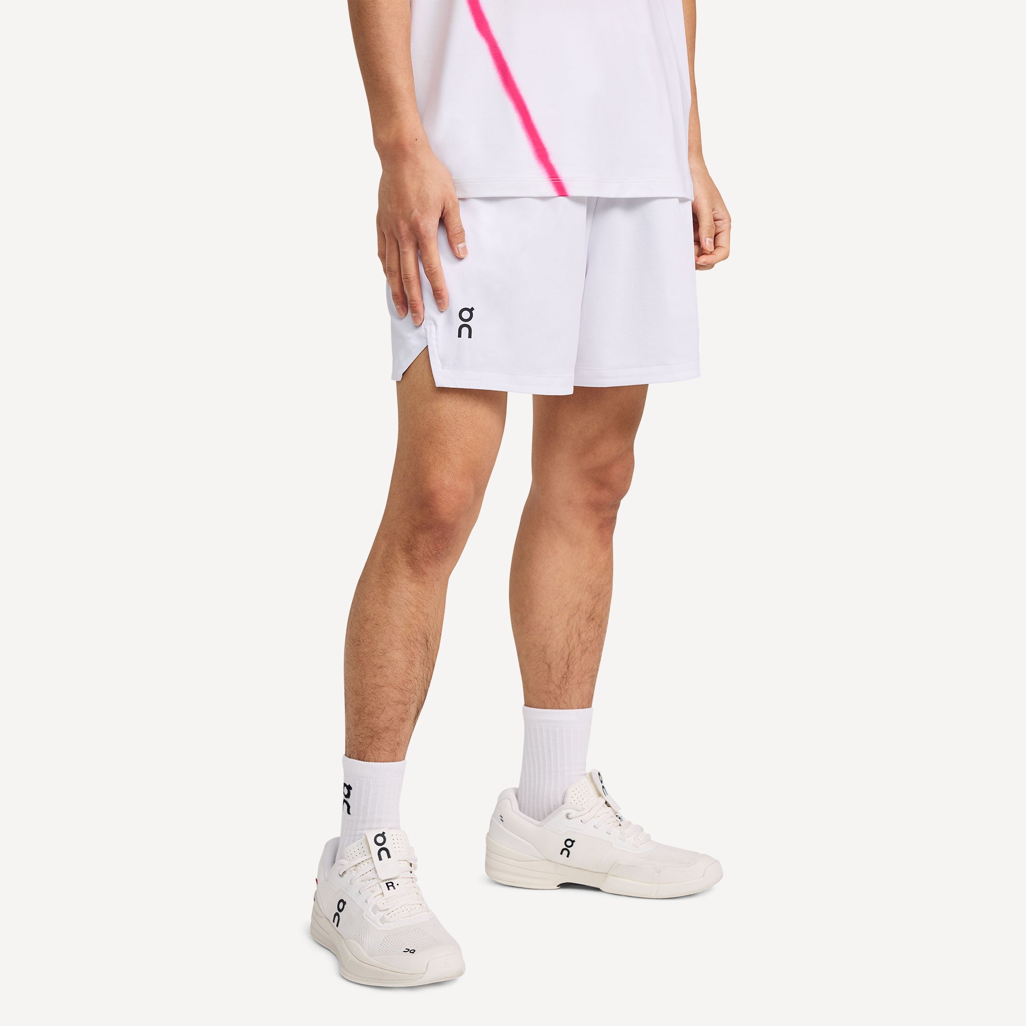 h*1様 On Tennis Men's Court Shorts【海外サイズ： On Court Men's Tennis Shorts - White | Tennis Only