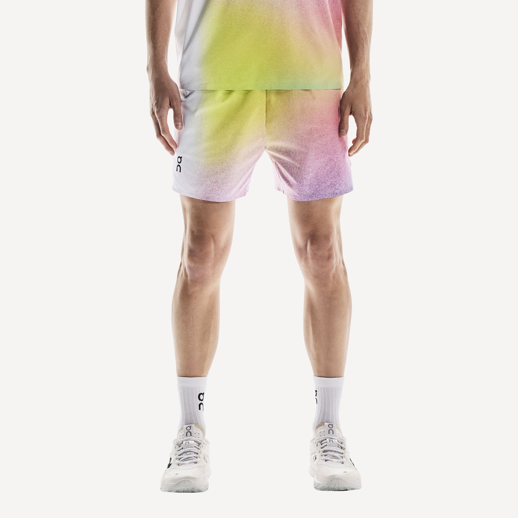 On Court Men's Tennis Shorts - White (1)