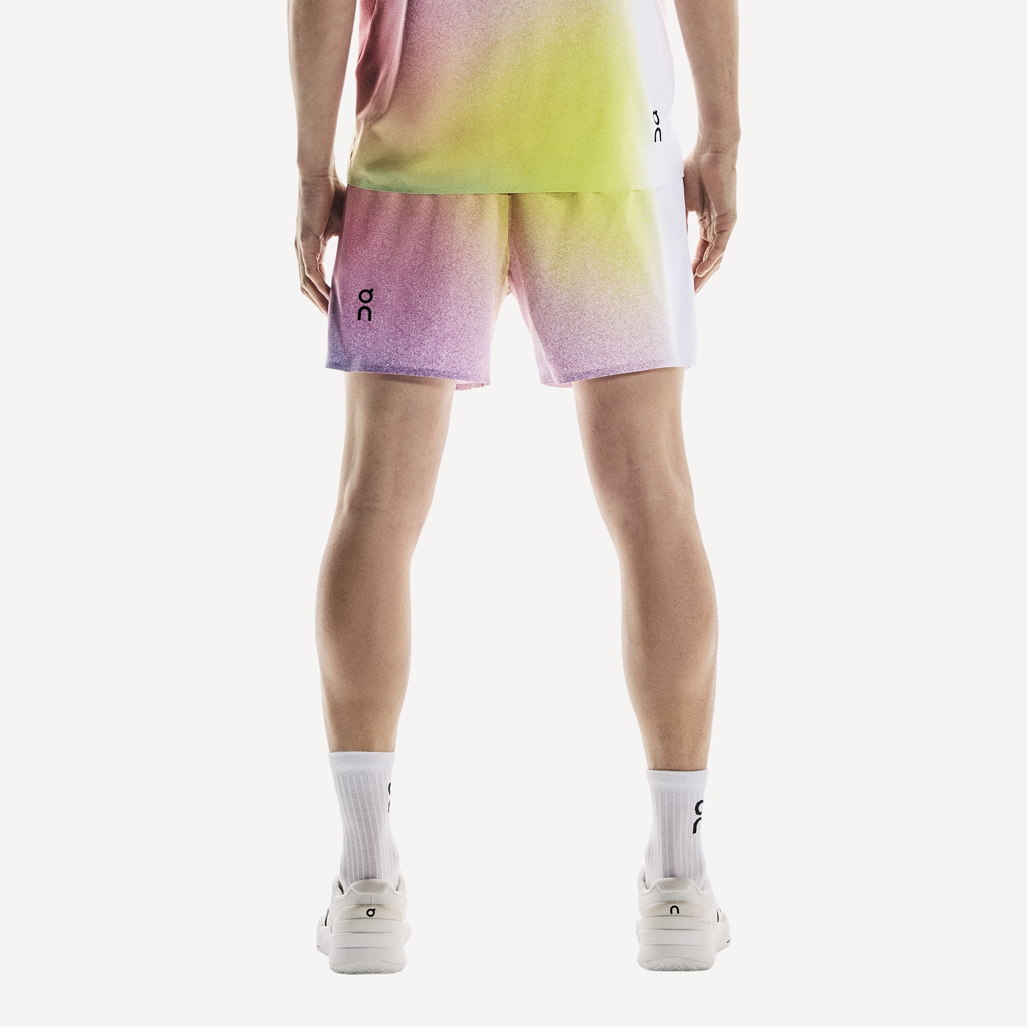 On Court Men's Tennis Shorts - White (2)