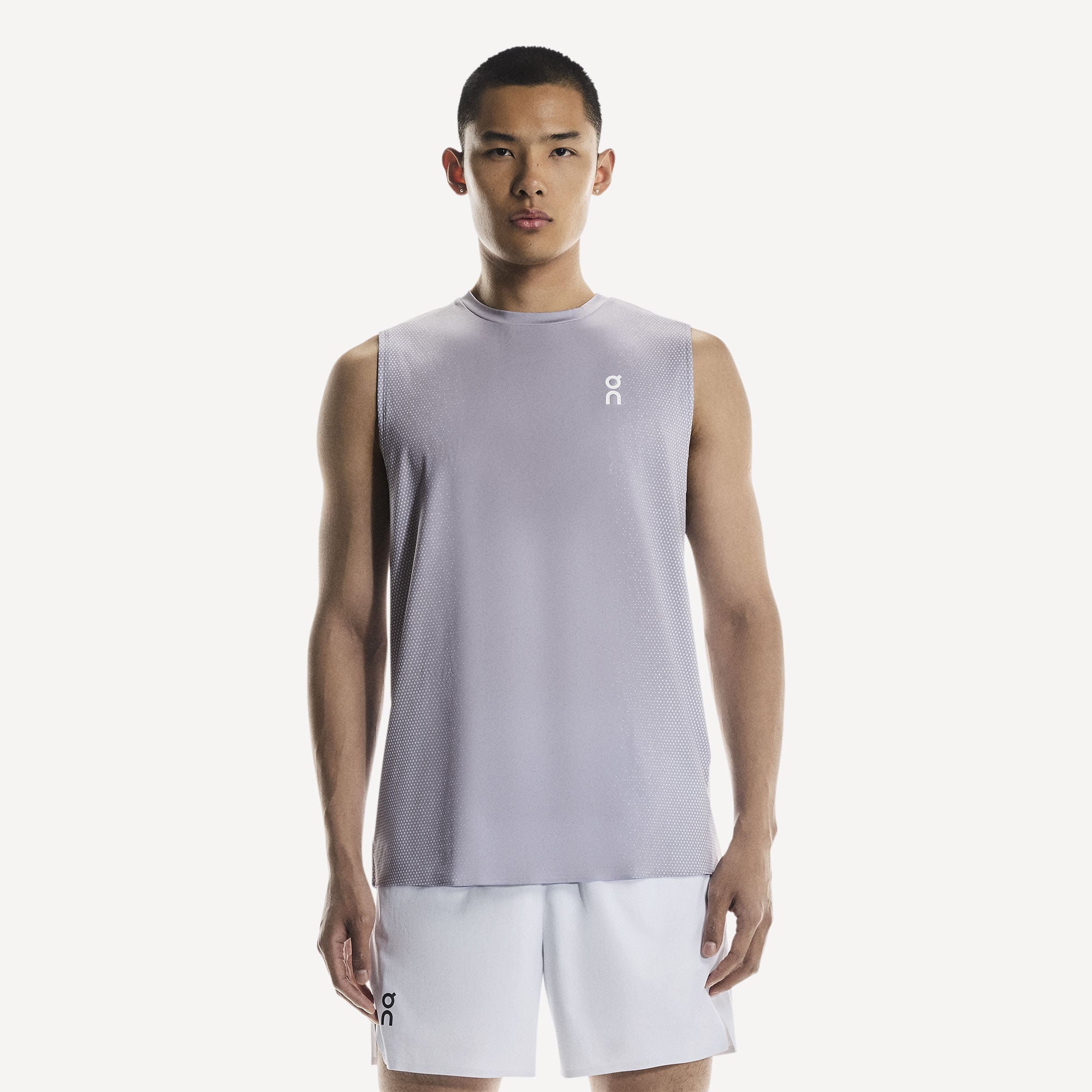 On Court Tennistank voor Heren - Lila | Tennis Only