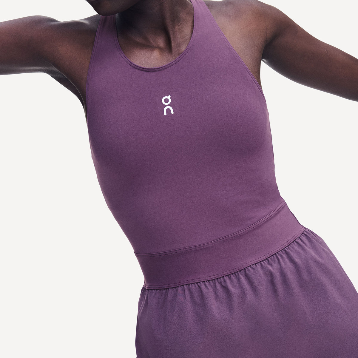 On Court Women's Split Tennis Dress - Purple (4)