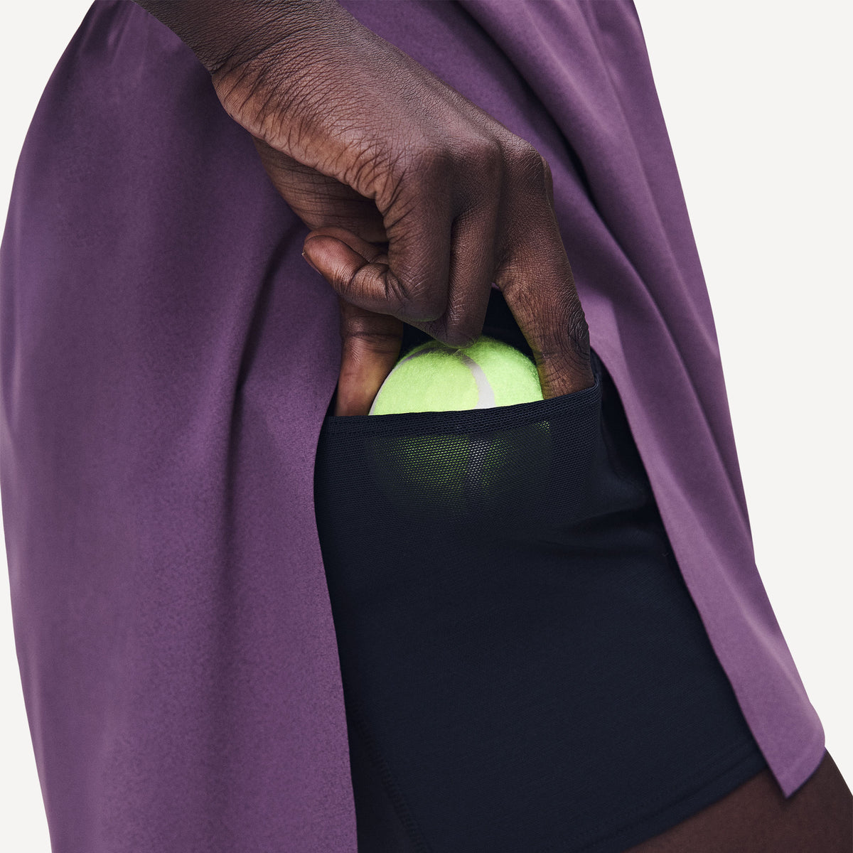 On Court Women's Split Tennis Dress - Purple (6)
