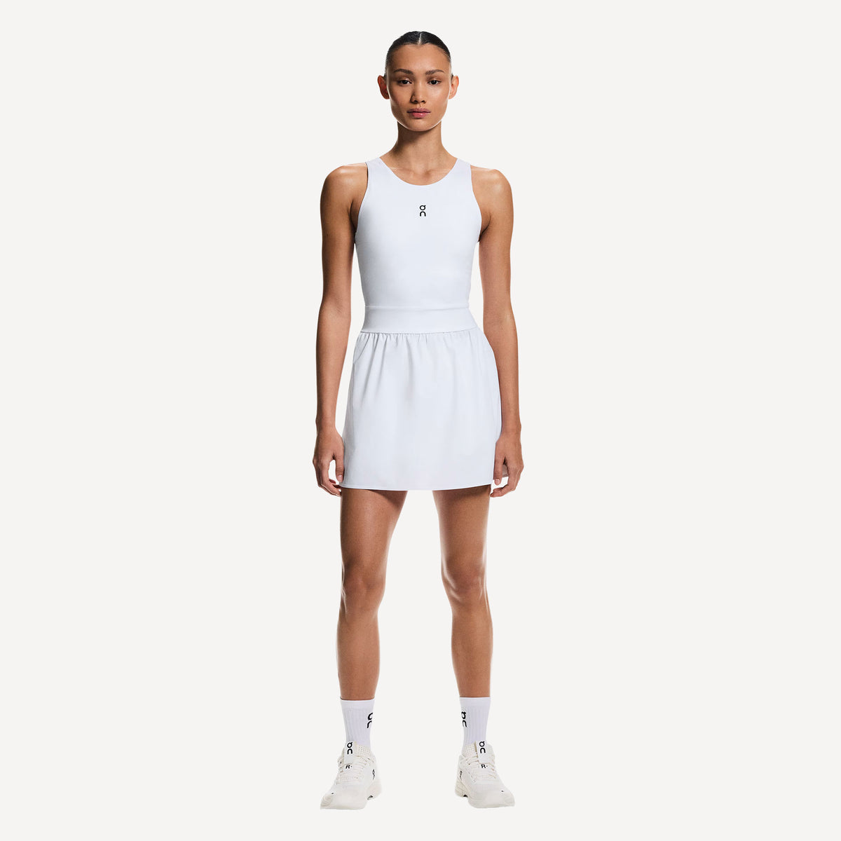On Court Women's Tennis Dress - White (1)