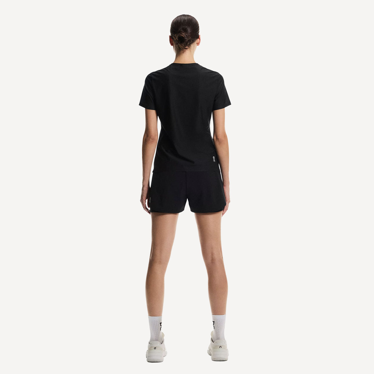 On Court Women's Tennis Shirt - Black (3)