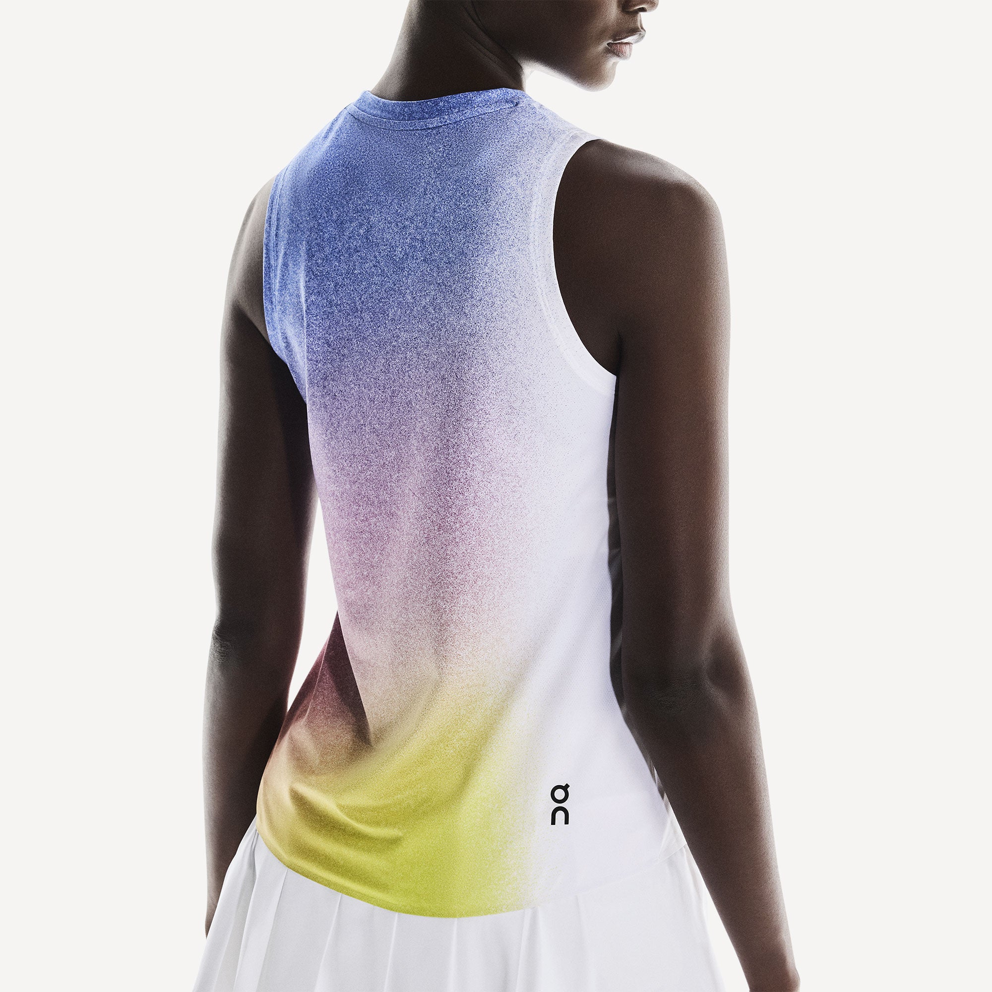 On Court Women's Tennis Tank - White (4)