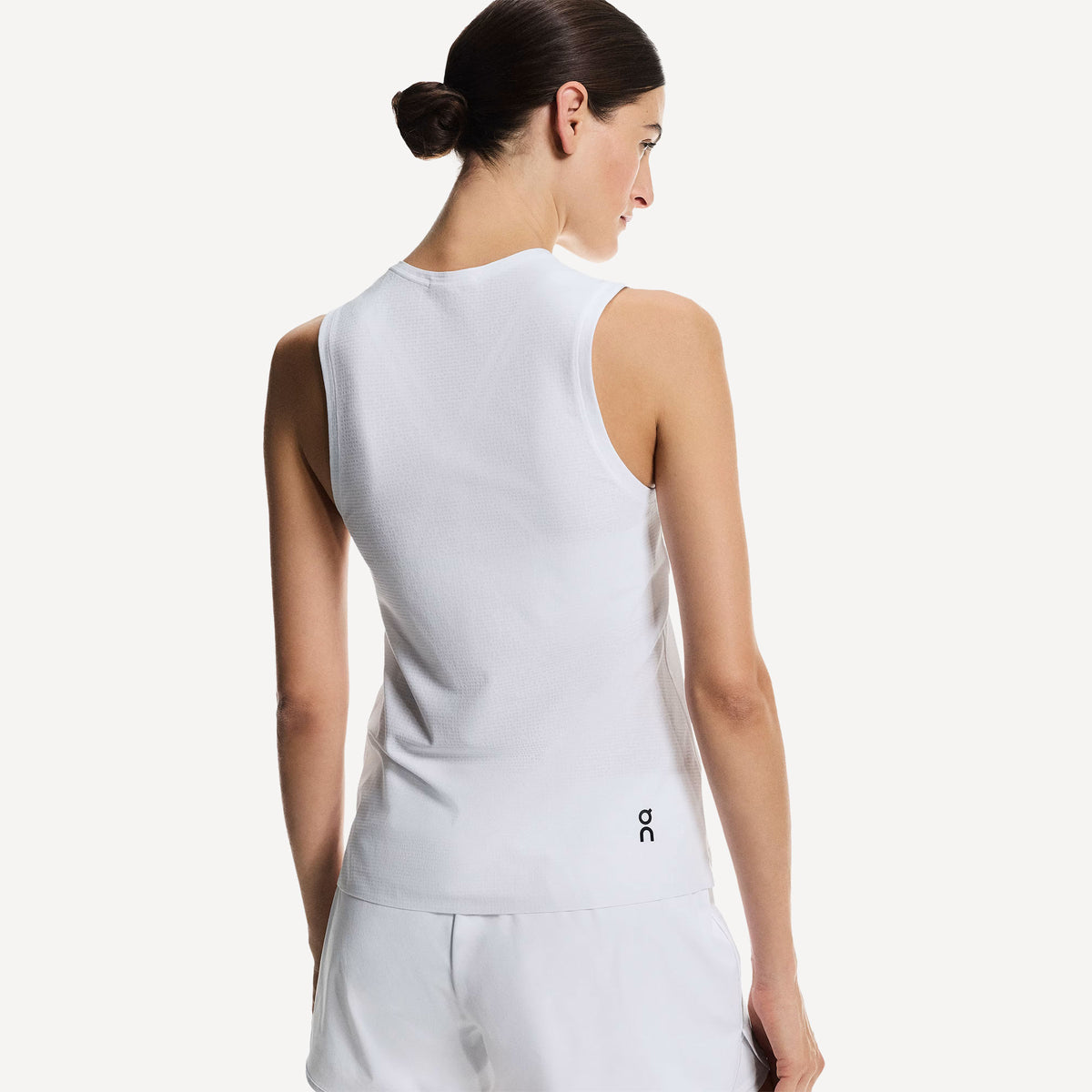 On Court Women's Tennis Tank - White (5)