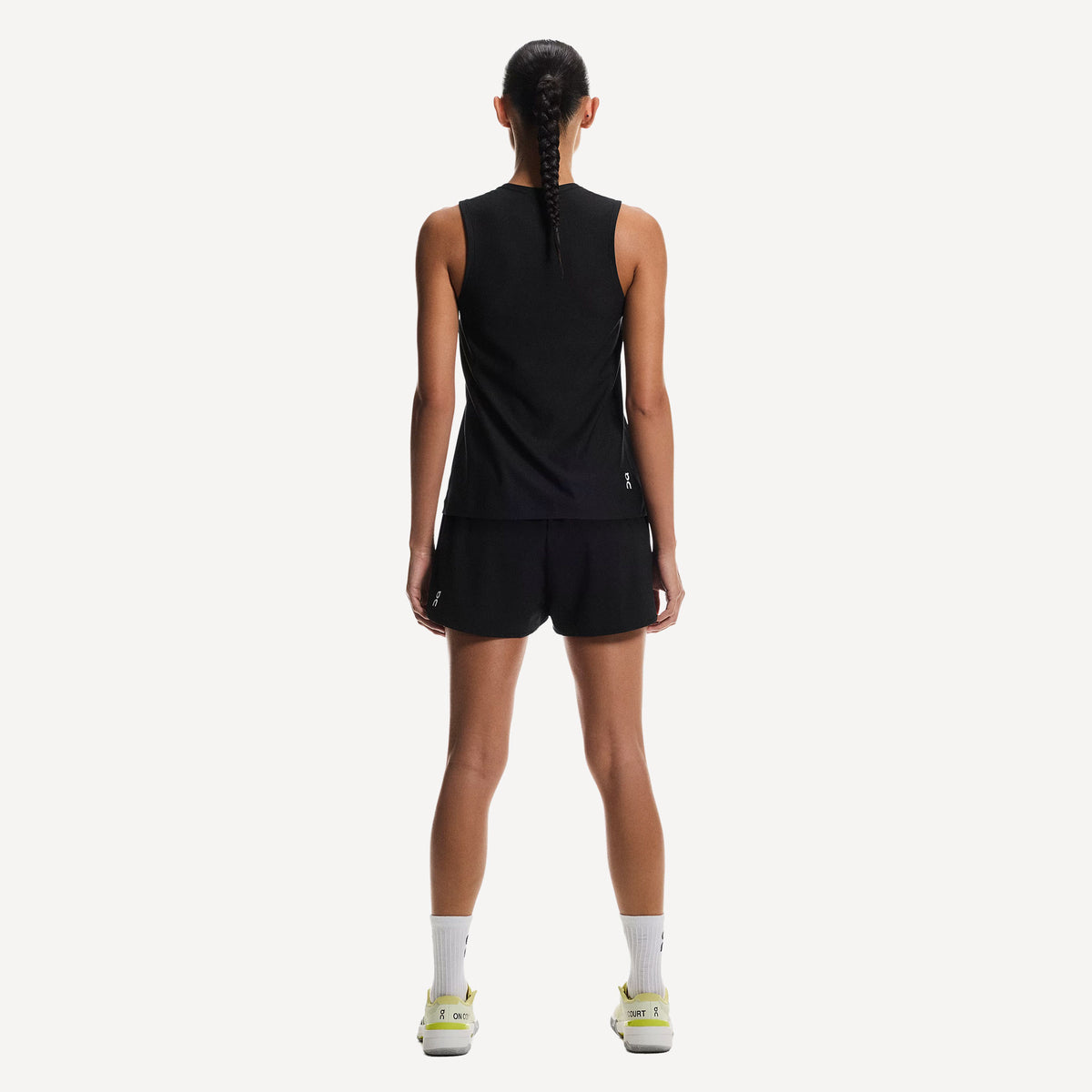 On Court Women's Tennis Tank - Black (3)