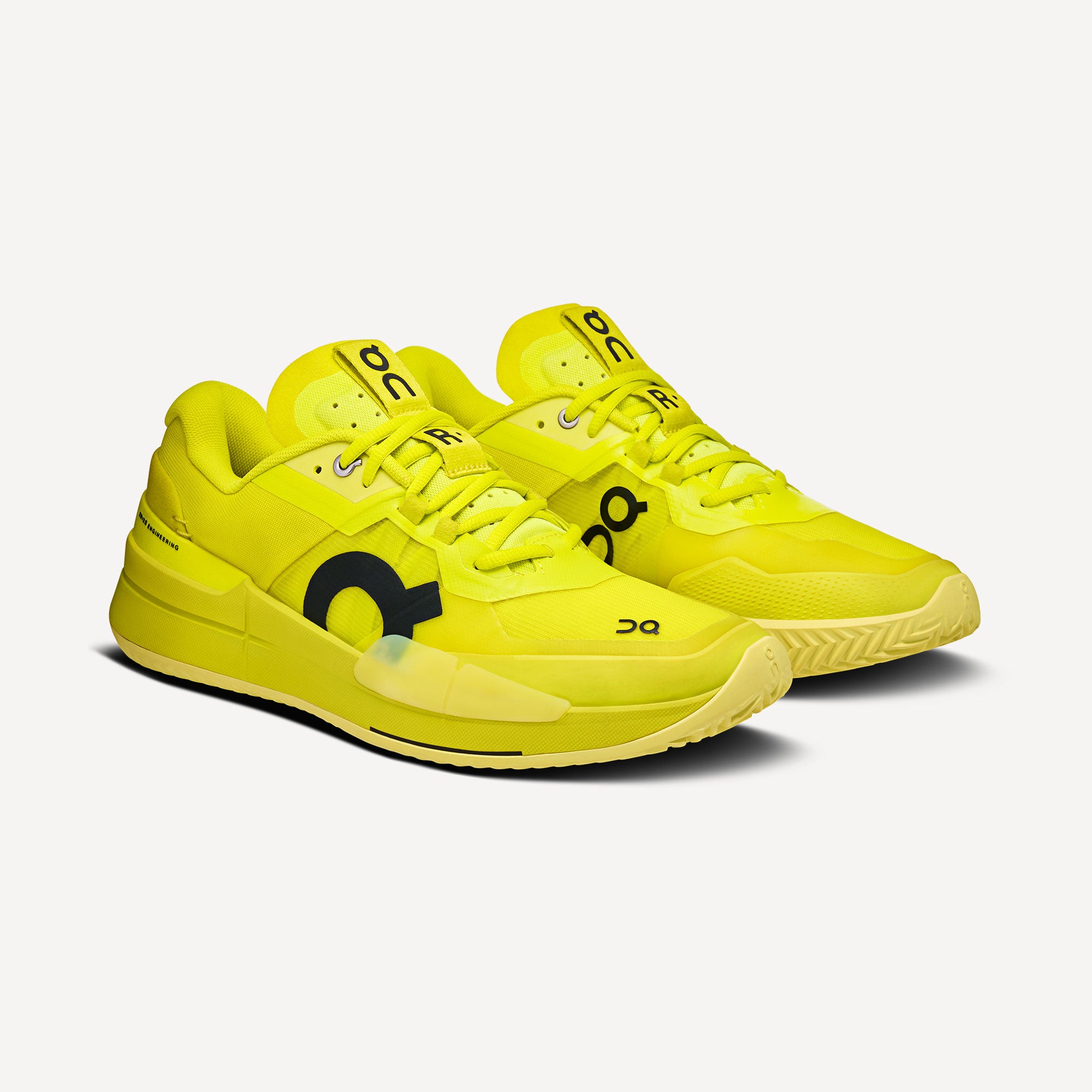 On The Roger Pro 2 Men's Clay Court Tennis Shoes - Yellow (4)