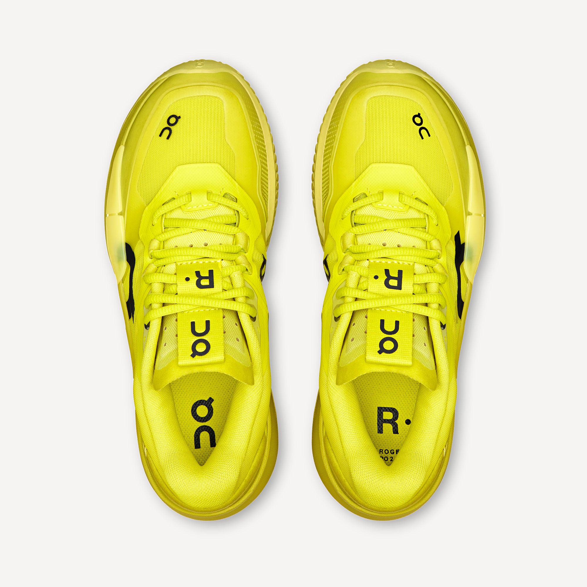 On The Roger Pro 2 Women's Clay Court Tennis Shoes - Yellow (5)