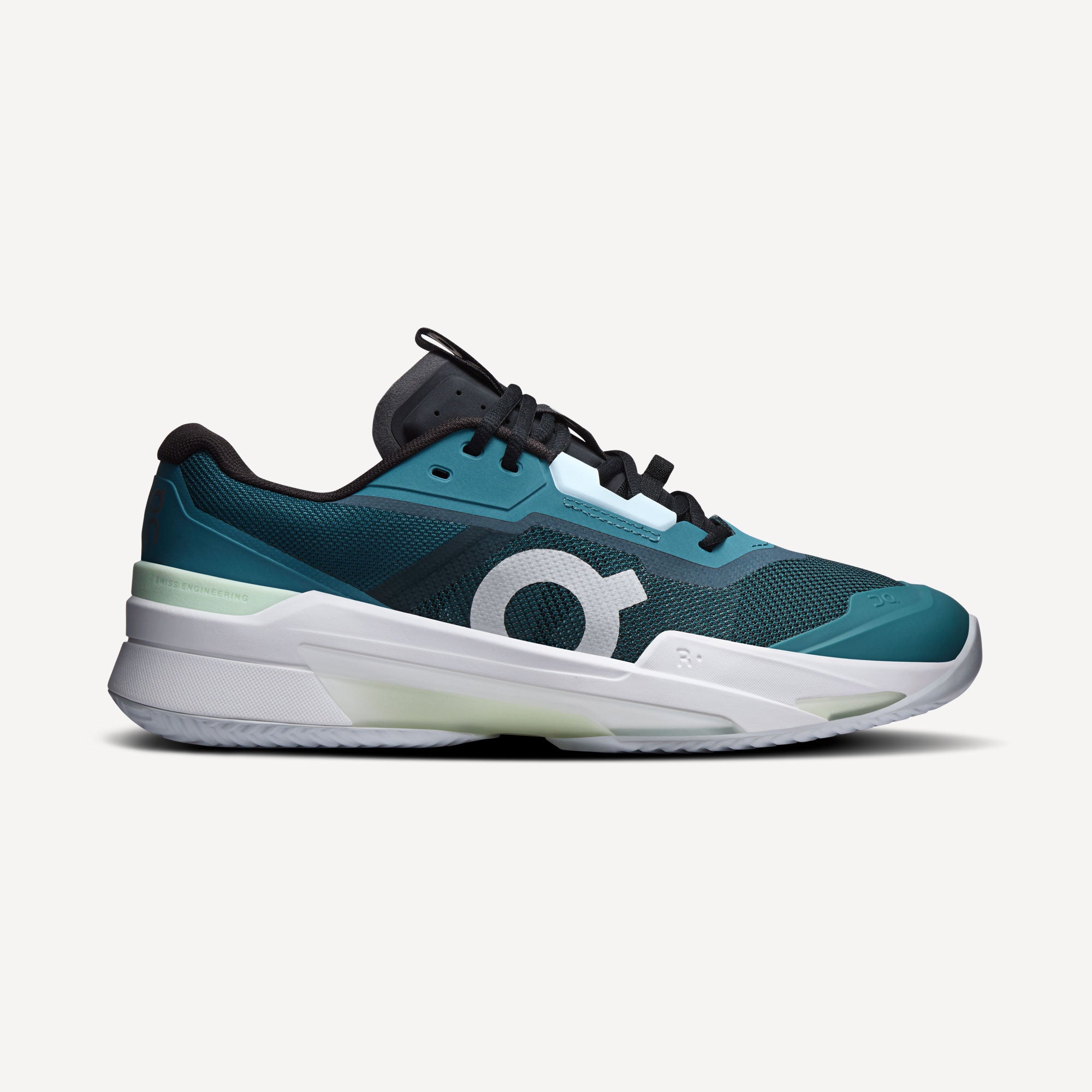On The Roger Pro Fire Men's Clay Court Tennis Shoes - Green (1)