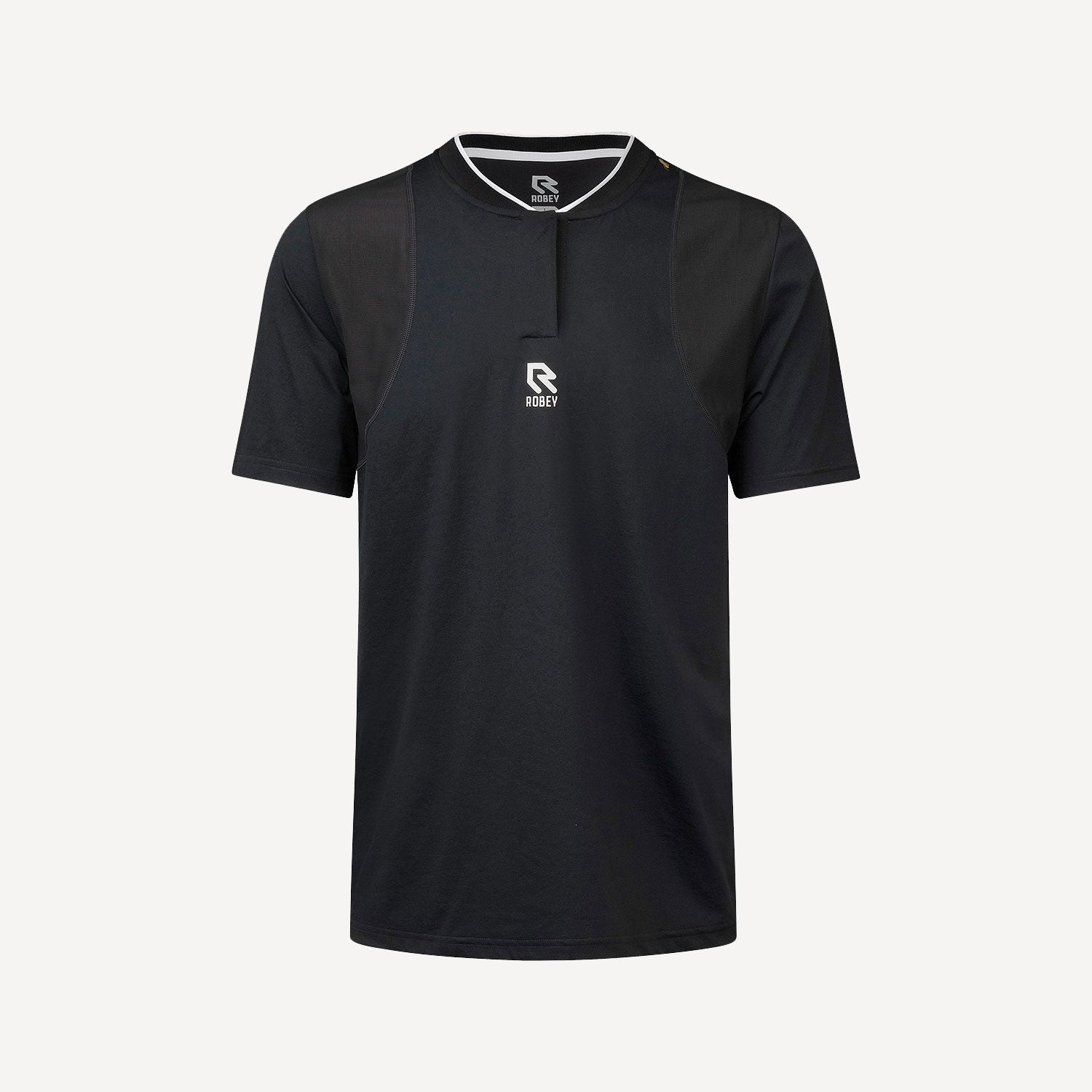 Robey Ace Men's Tennis Polo - Black (1)