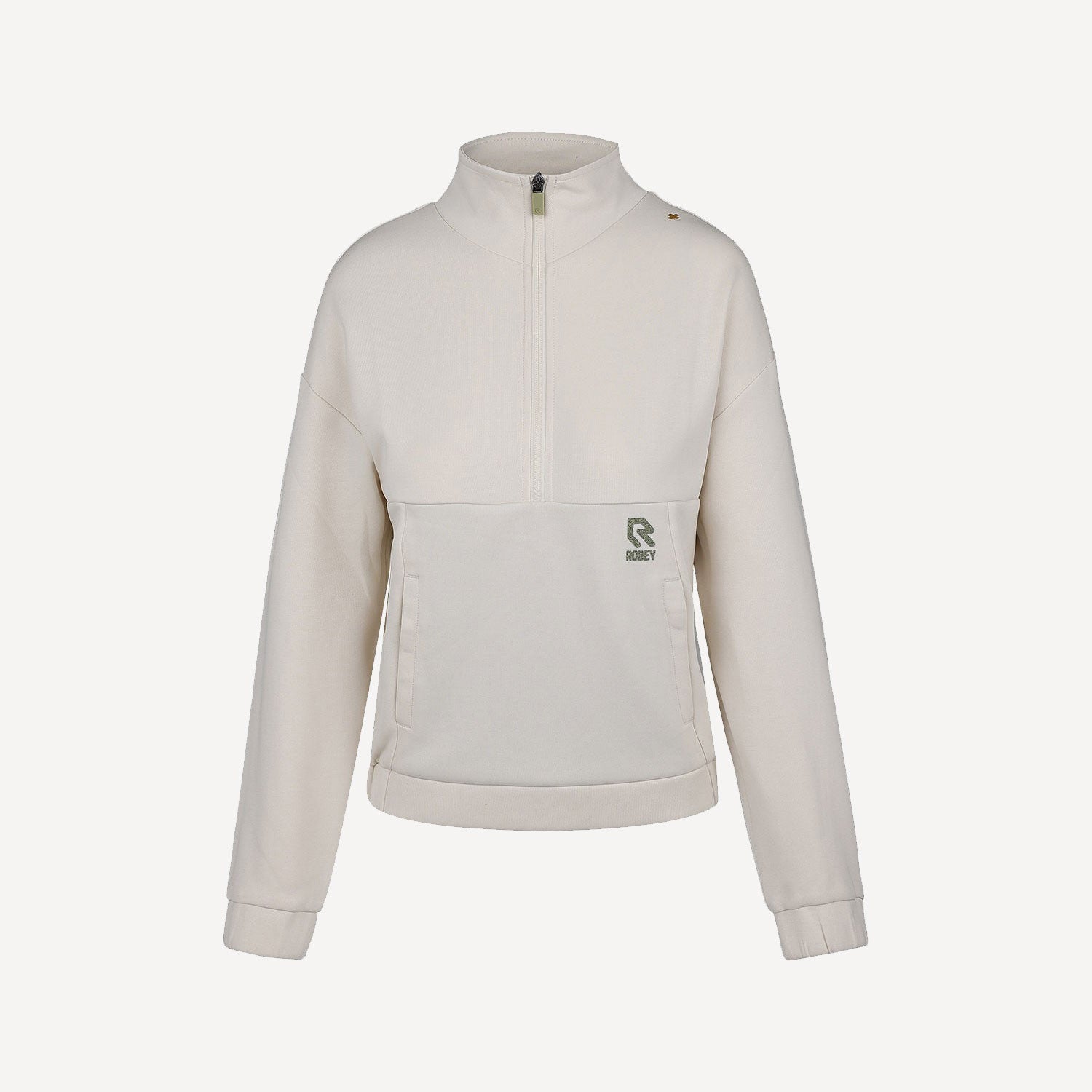 Robey Off Pitch Women's Half-Zip Top - White (1)