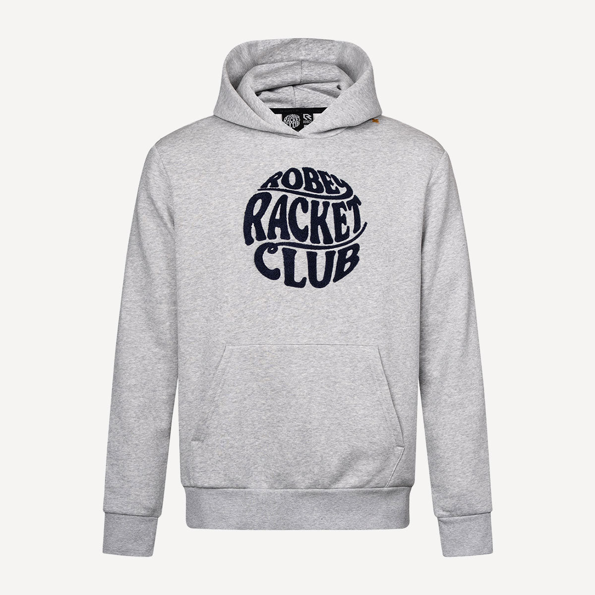 Robey Racket Club Men's Tennis Hoodie - Grey (1)