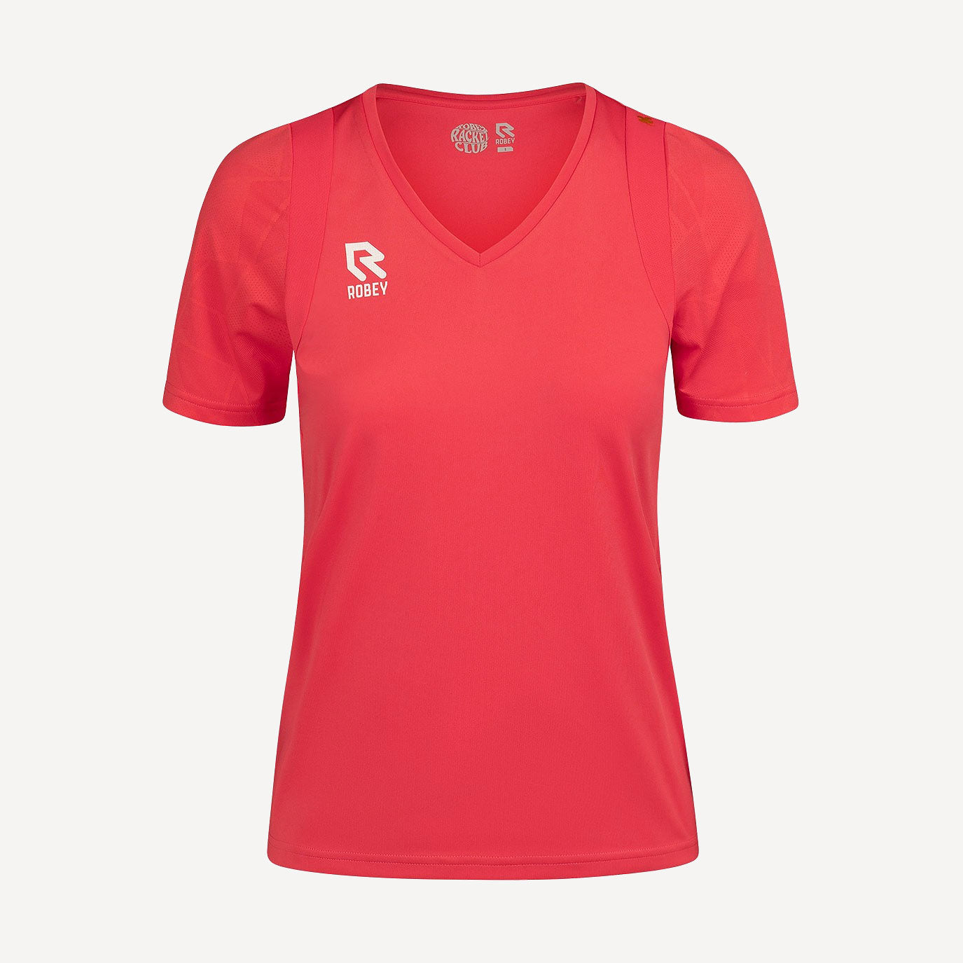 Robey Smash Women's Tennis Shirt - Red (1)