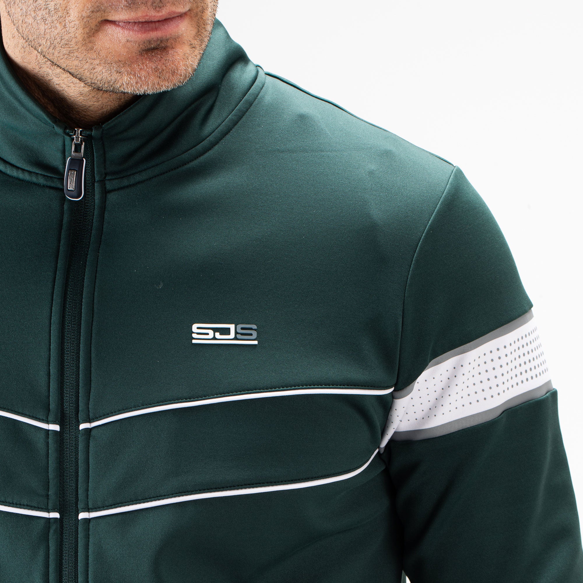 Sjeng Sports Alvar Men's Tennis Jacket - Green (4)