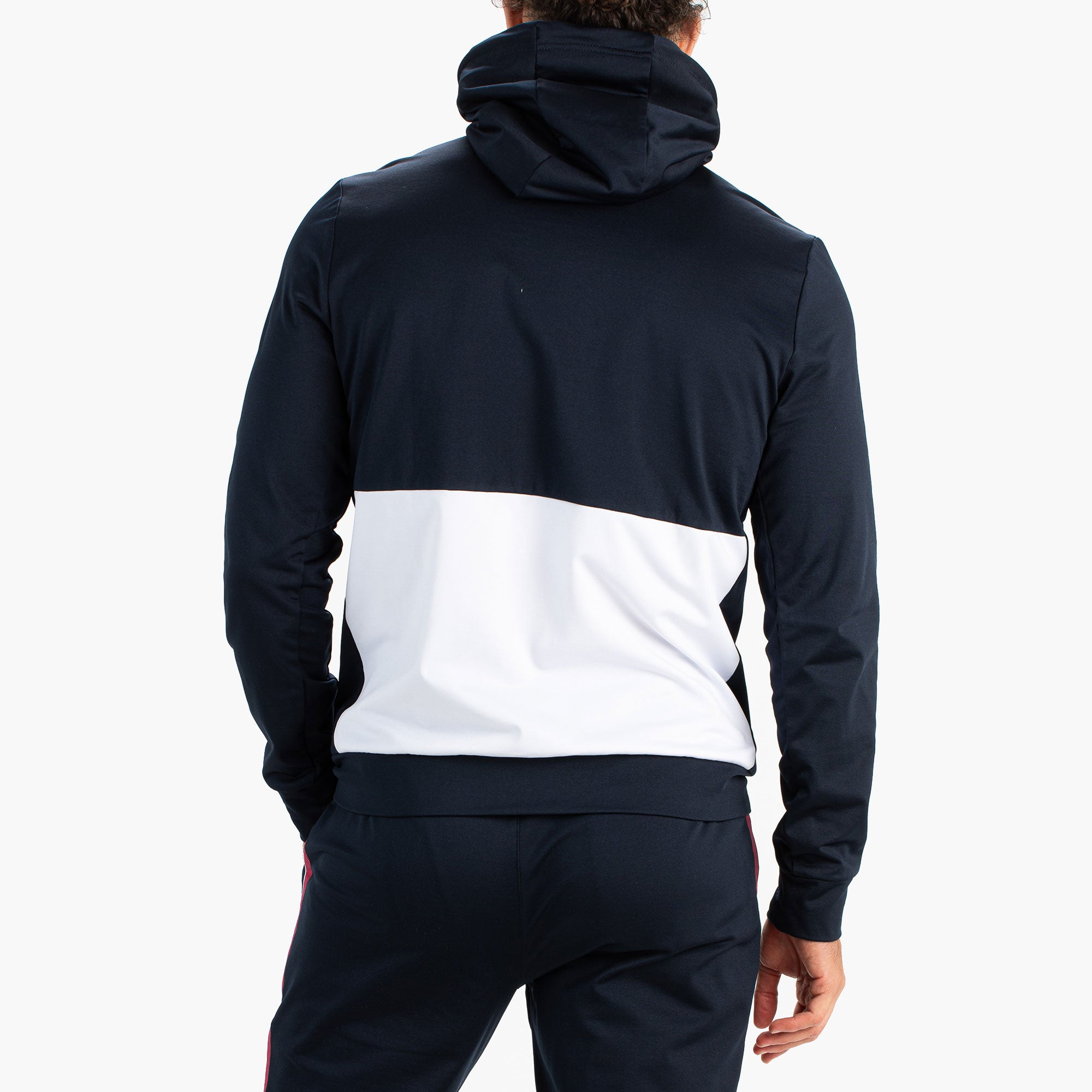 Sjeng Sports Ayden Men's Hooded Tennis Jacket Dark Blue (2)