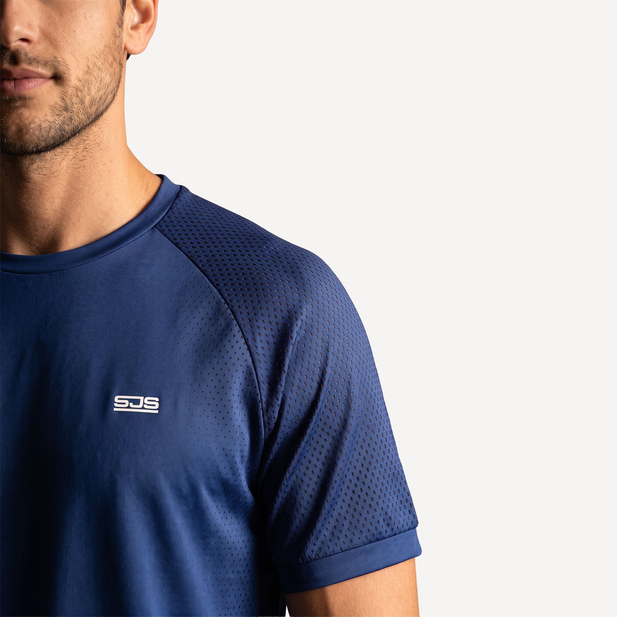 Sjeng Sports Bas Men's Tennis Shirt - Blue (5)