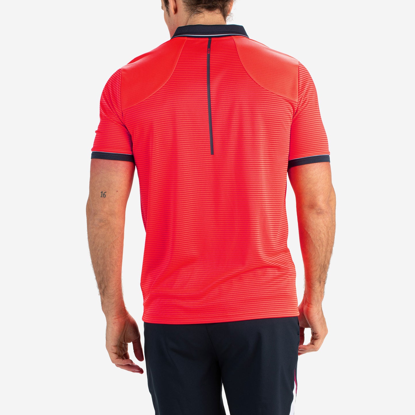 Sjeng Sports Bowie Men's Tennis Polo Red (2)