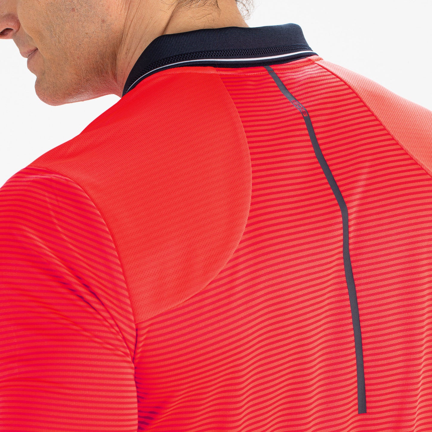 Sjeng Sports Bowie Men's Tennis Polo Red (3)