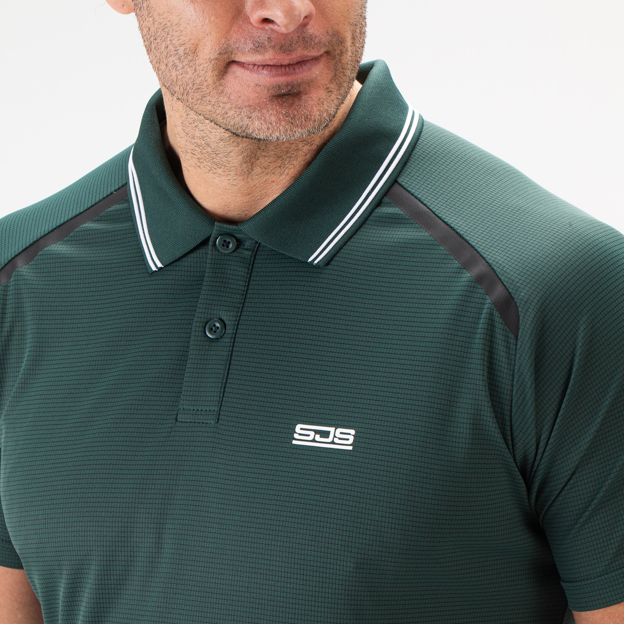 Sjeng Sports Brandon Men's Tennis Polo - Green (3)