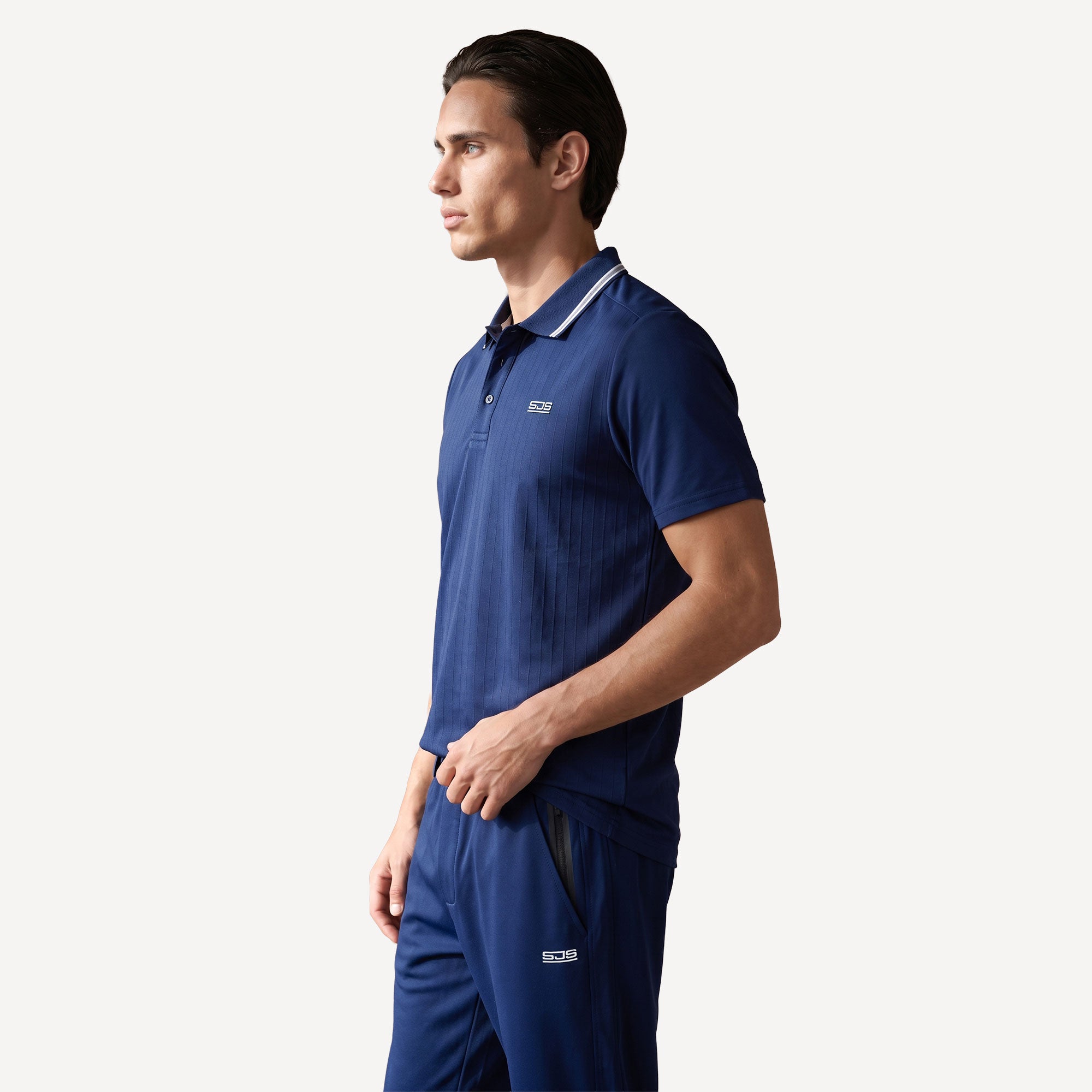 Sjeng Sports Cato Men's Tennis Polo - Blue (4)