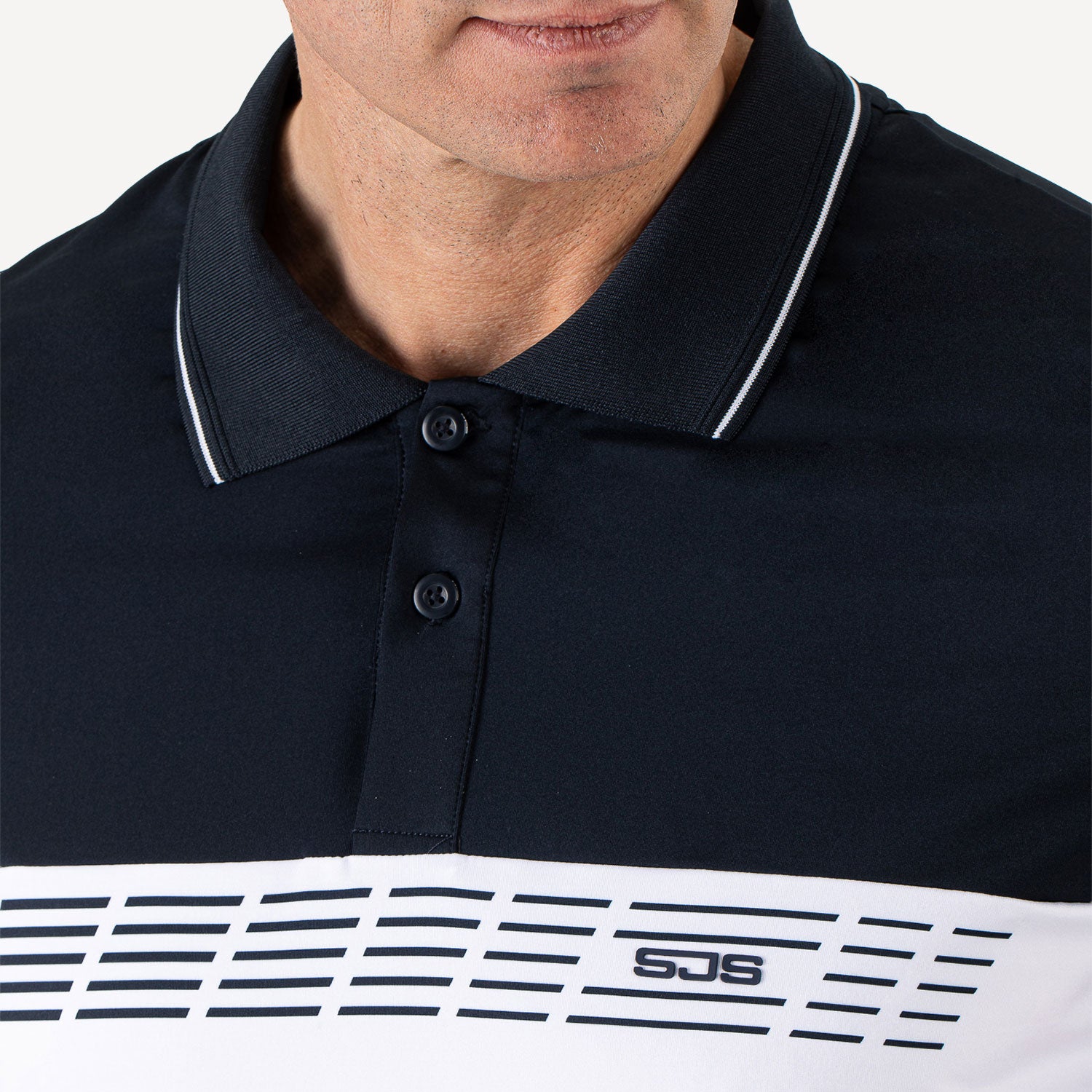 Sjeng Sports Cyriel Men's Tennis Polo - Dark Blue (3)