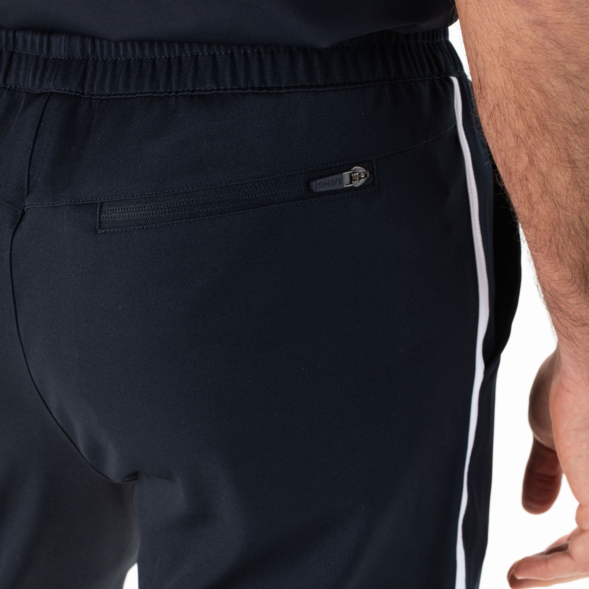 Sjeng Sports Dean Men's Woven Tennis Pants - Dark Blue (4)