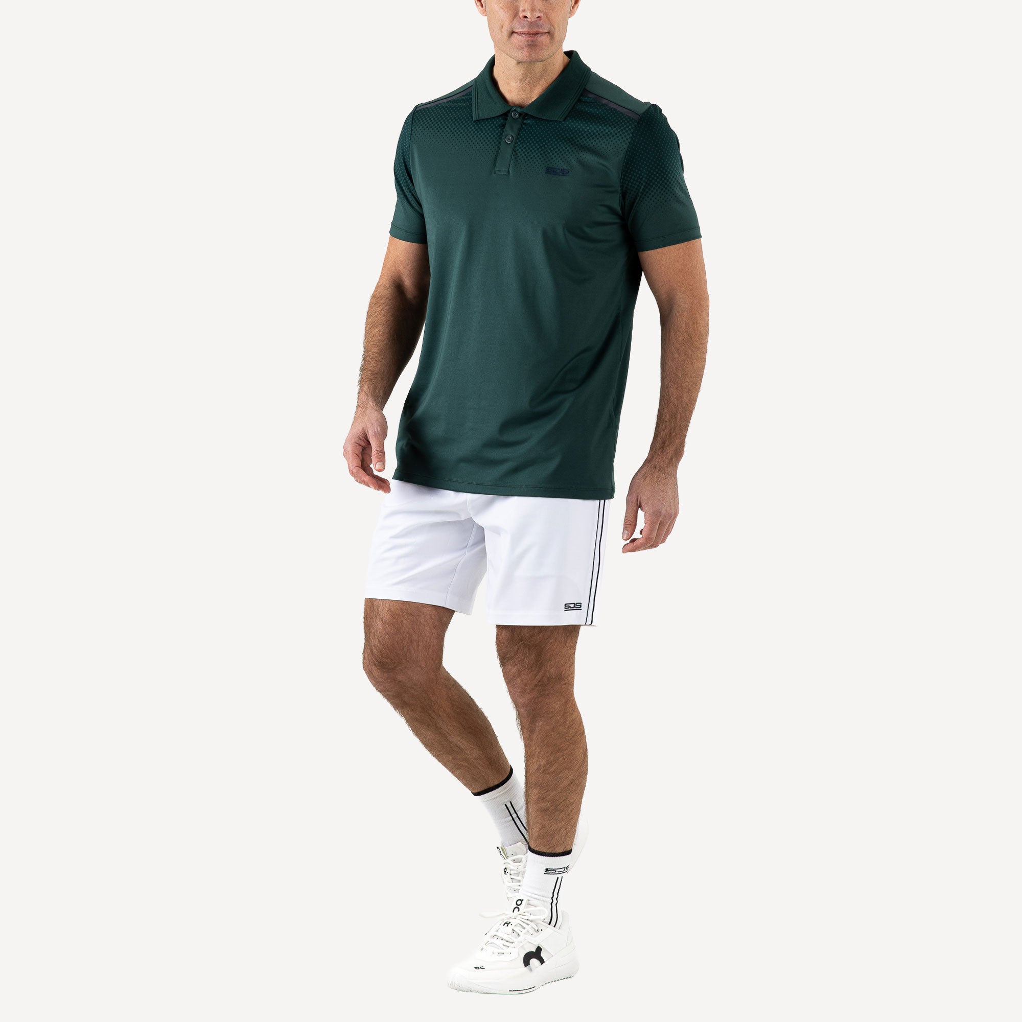 Sjeng Sports Emin Men's Tennis Shorts - White (5)
