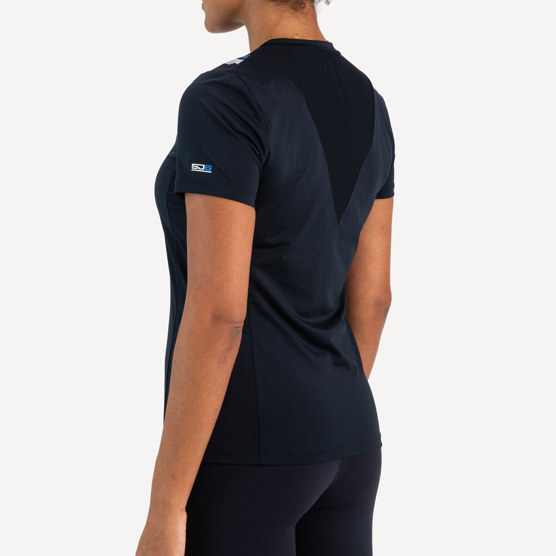 Sjeng Sports Evelinn Women's Tennis Shirt - Dark Blue (2)