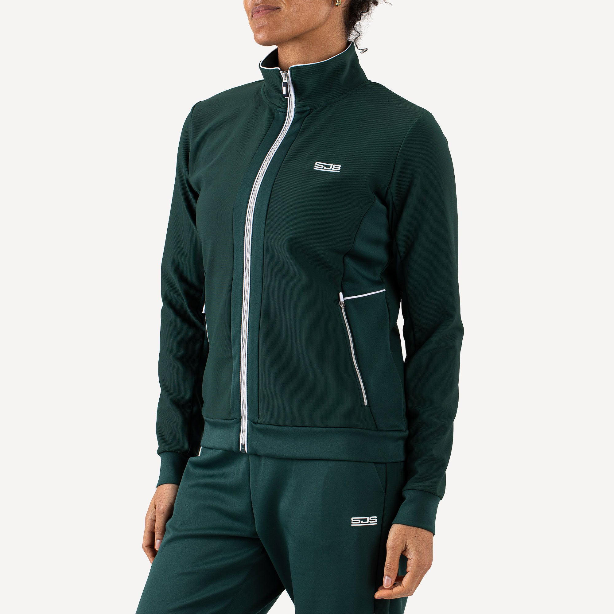 Sjeng Sports Fabiane Women's Tennis Track Jacket - Green (1)