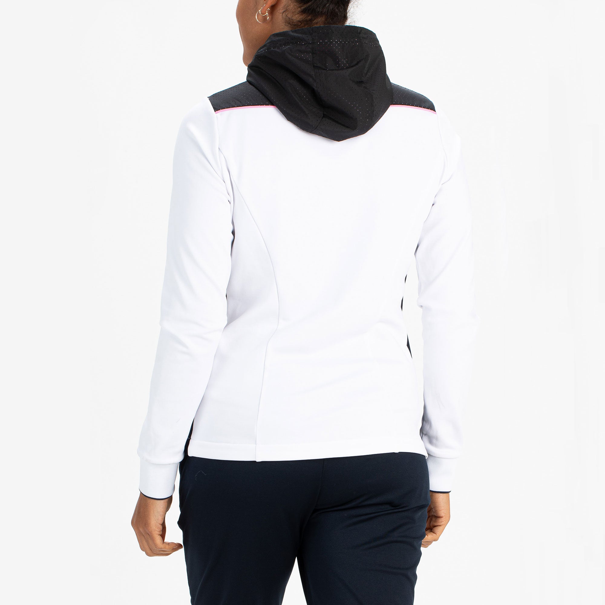 Sjeng Sports Fara Women's Hooded Tennis Jacket White (2)