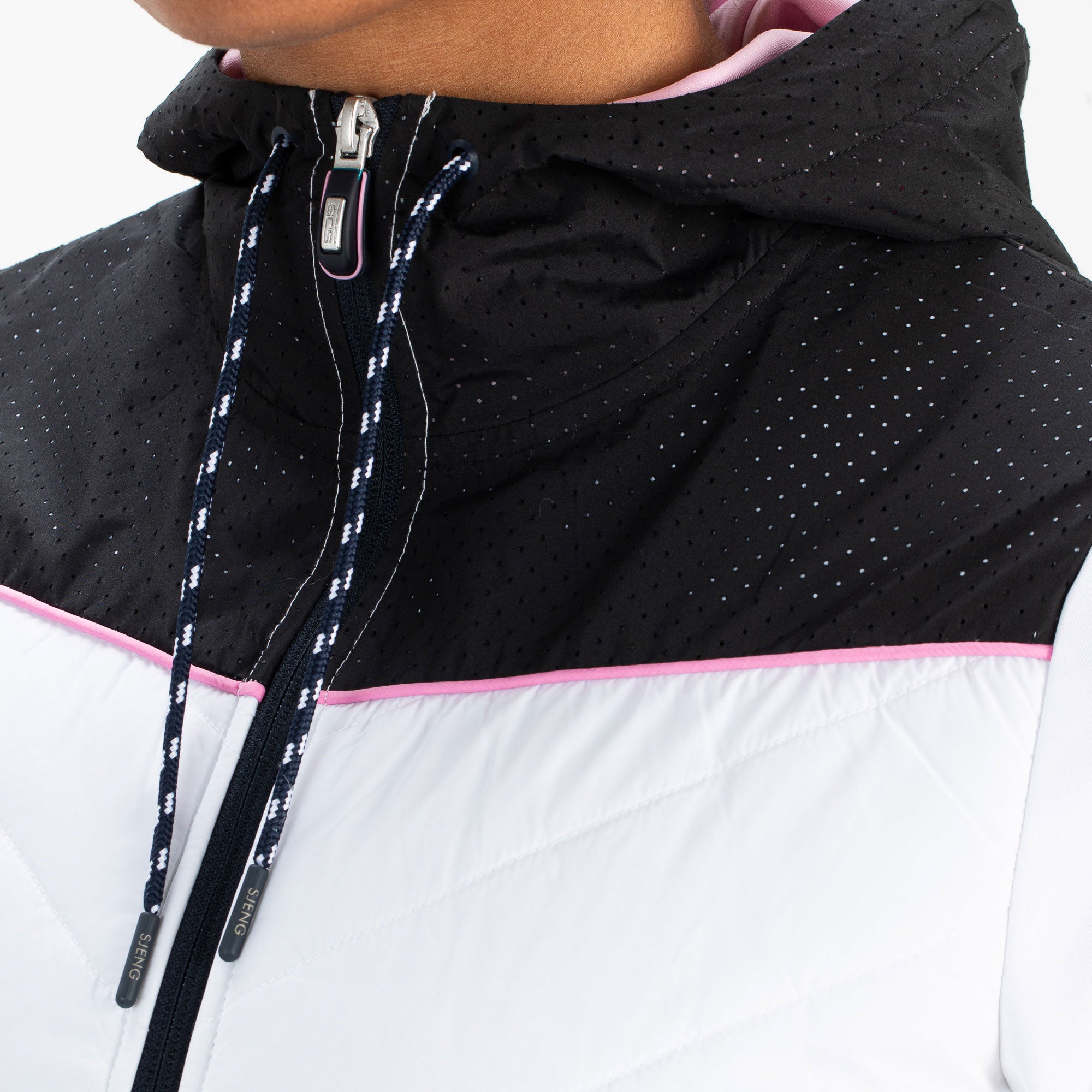 Sjeng Sports Fara Women's Hooded Tennis Jacket White (3)