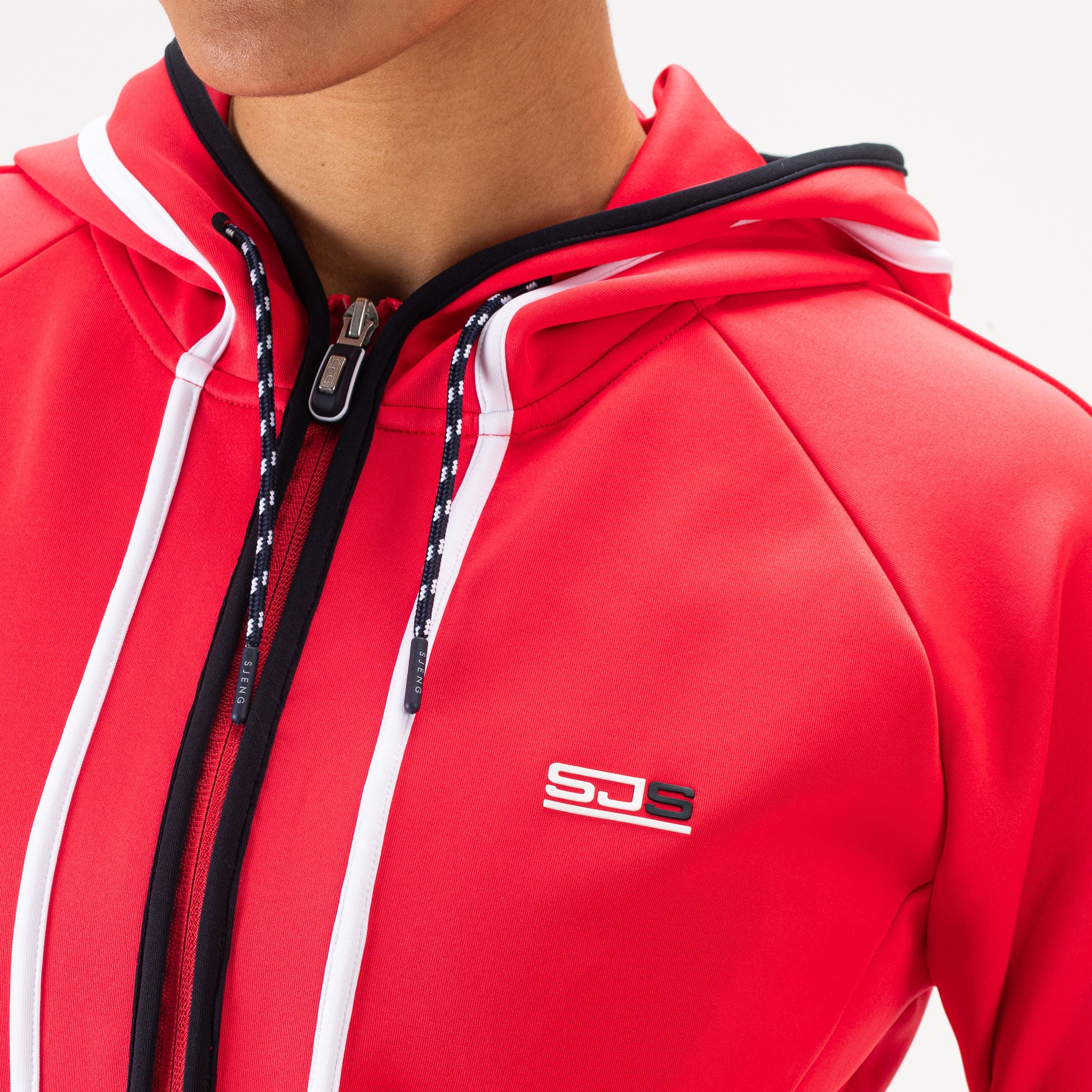 Sjeng Sports Fathia Women's Hooded Tennis Jacket - Red (4)