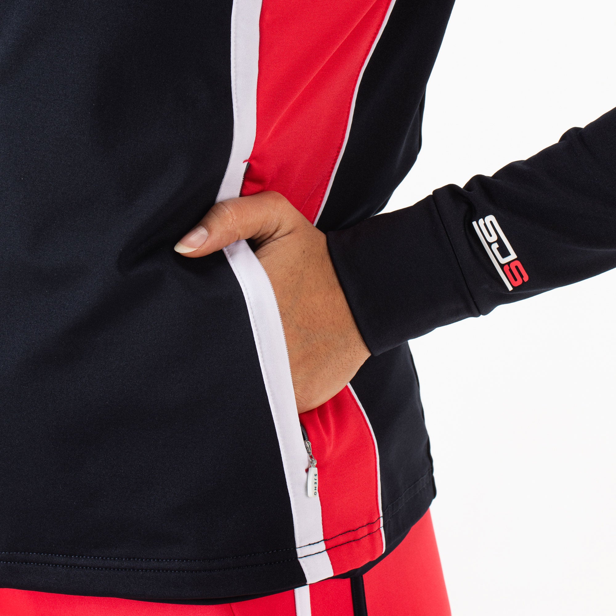 Sjeng Sports Feyza Women's Tennis Jacket - Dark Blue (5)