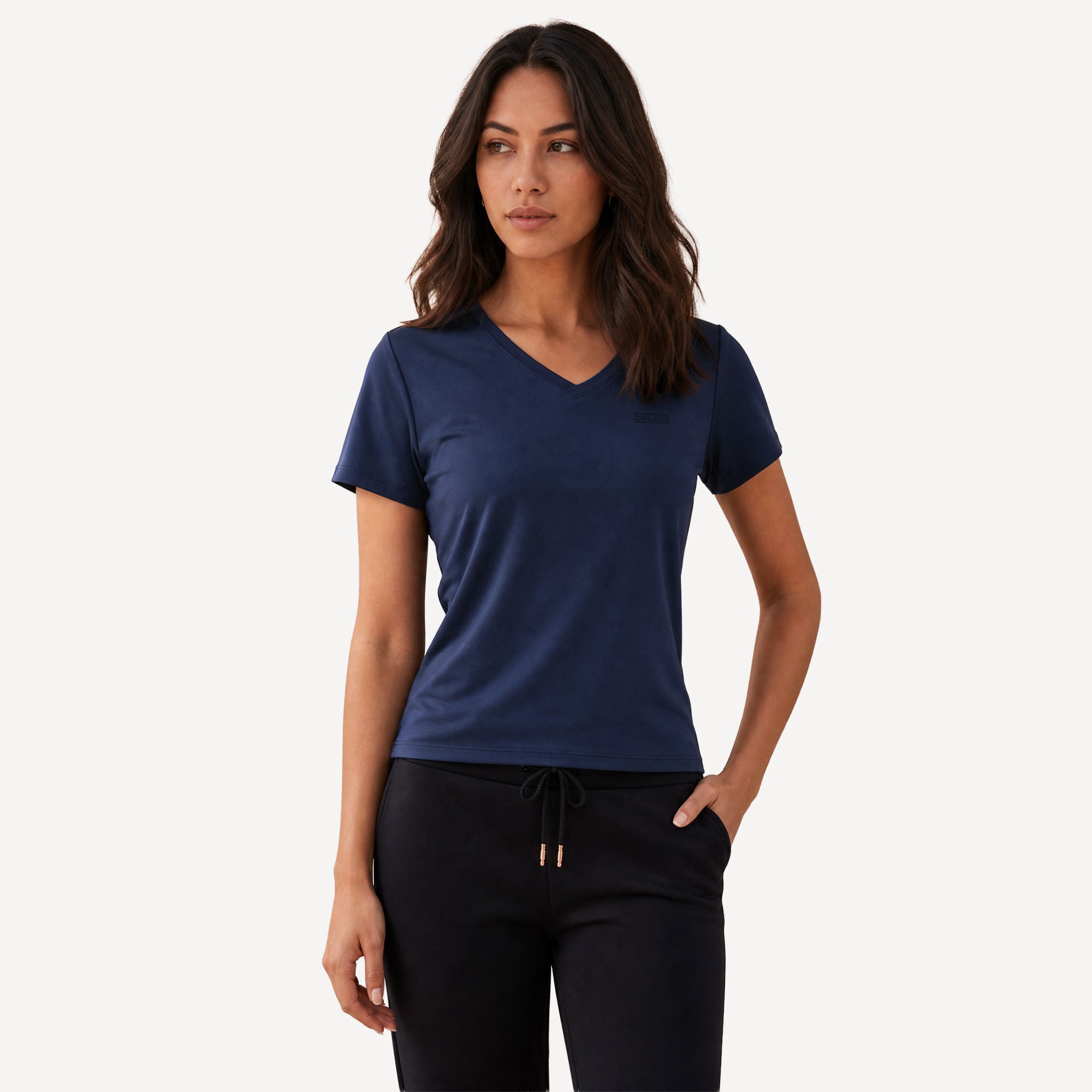 Sjeng Sports Ines Women's Tennis Shirt - Blue (1)