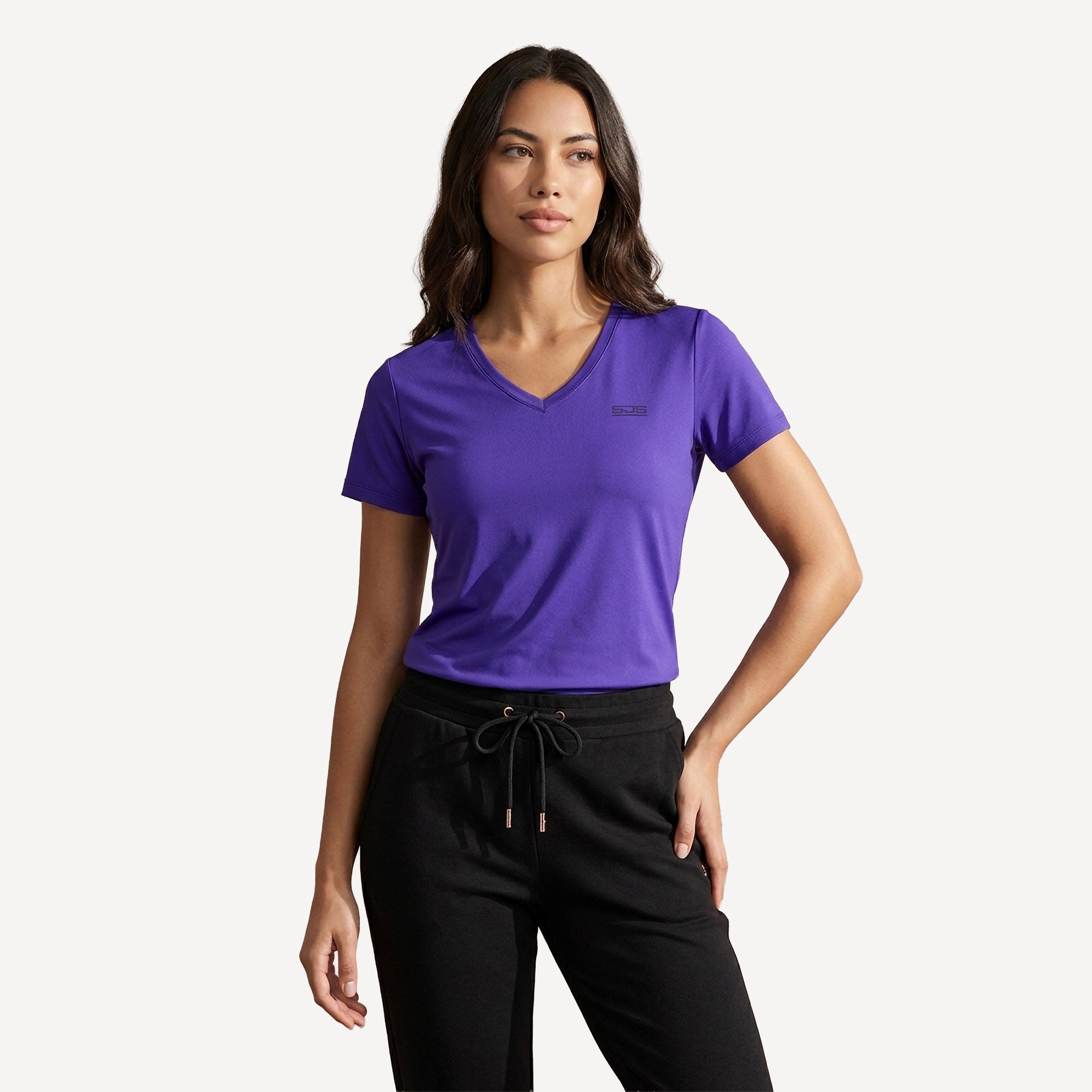 Sjeng Sports Ines Women's Tennis Shirt - Purple (1)