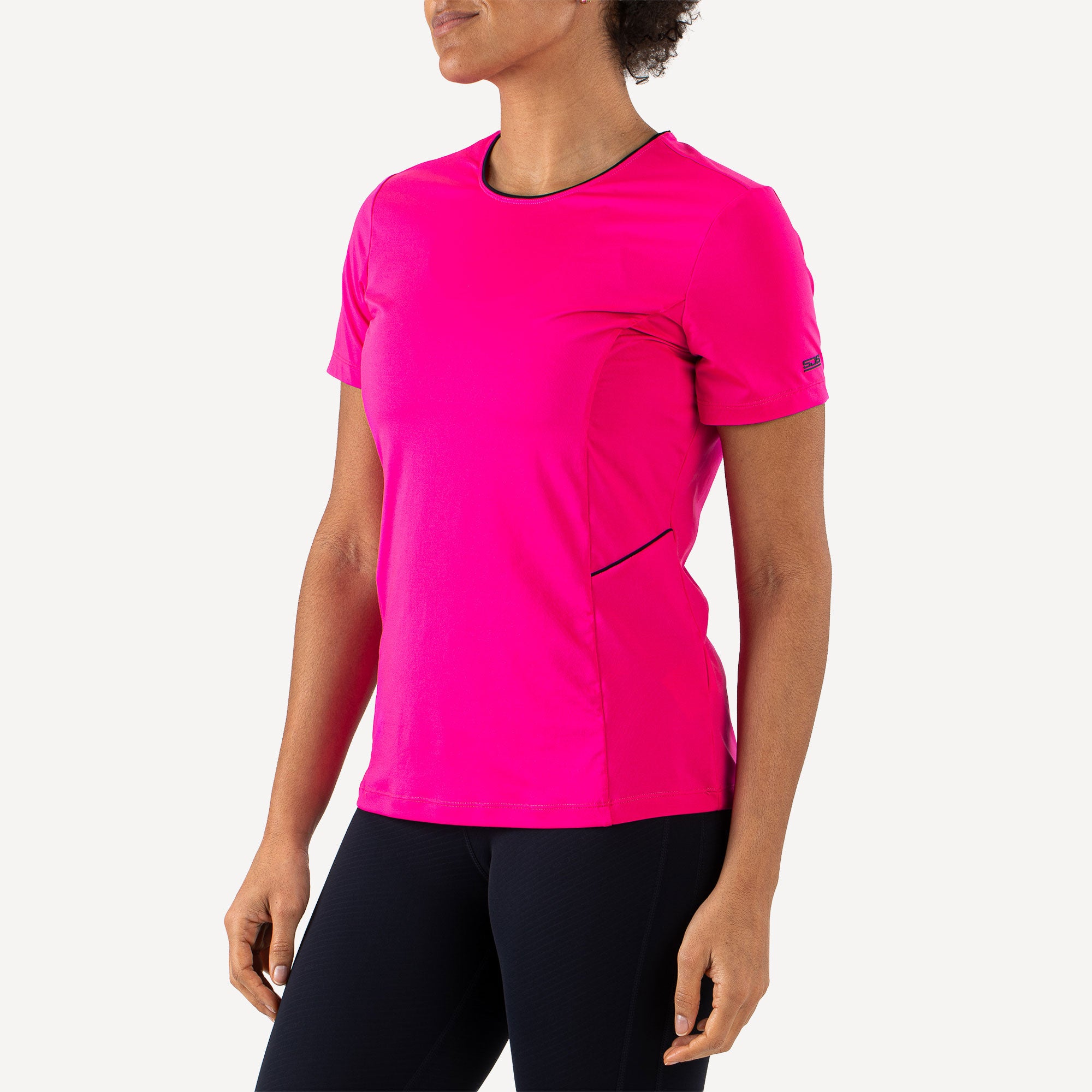 Sjeng Sports Ineya Women's Tennis Shirt - Pink (1)
