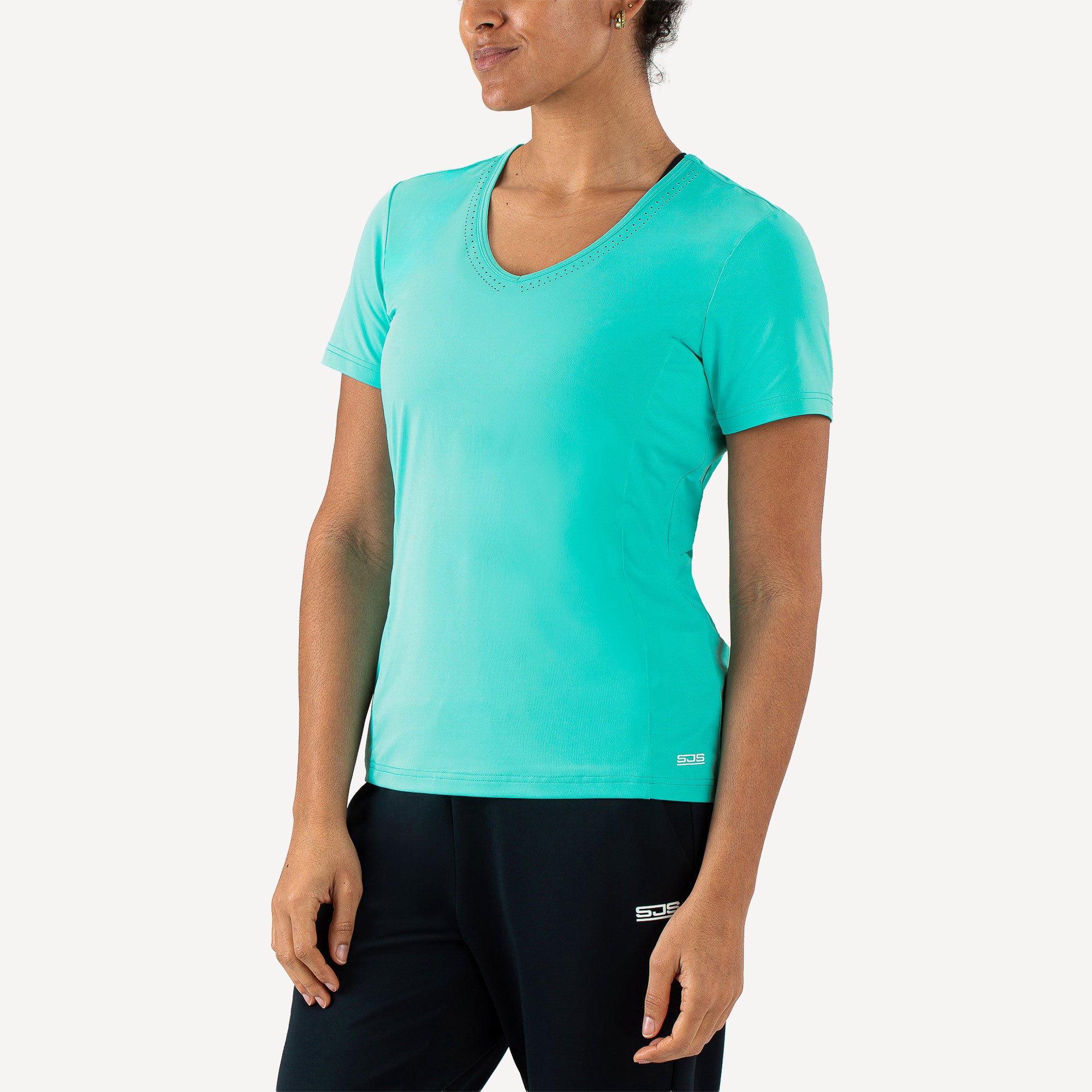 Sjeng Sports Isadee Women's Tennis Shirt - Blue (1)