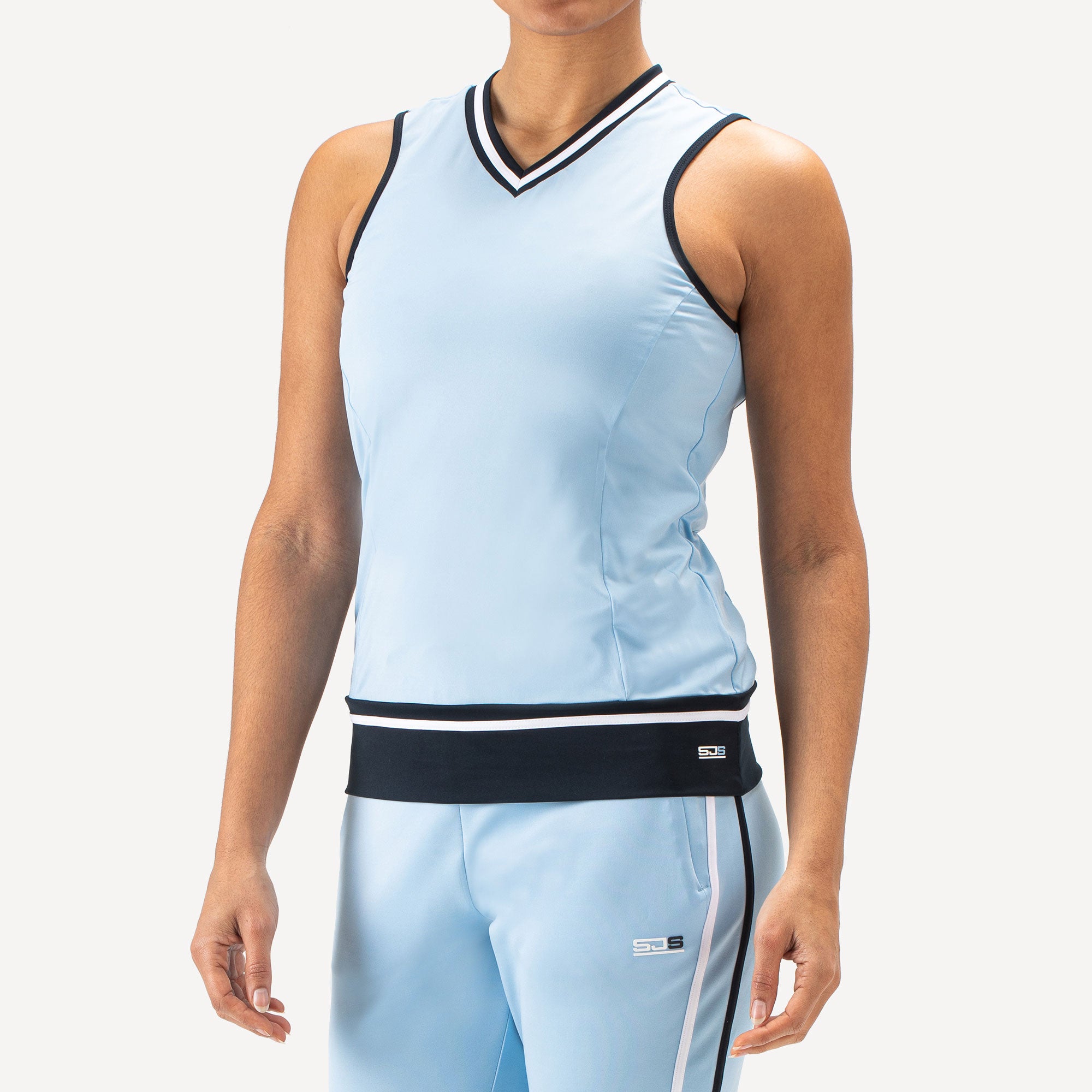 Sjeng Sports Jayda Women's Tennis Tank - Blue (1)